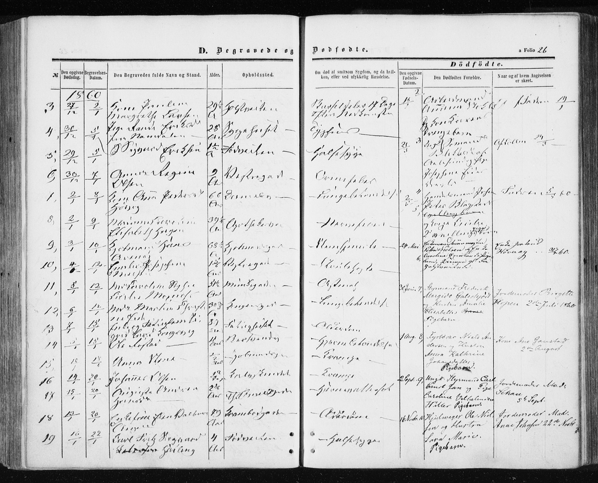 Ministerialprotokoller, klokkerbøker og fødselsregistre - Sør-Trøndelag, SAT/A-1456/601/L0053: Parish register (official) no. 601A21, 1857-1865, p. 26
