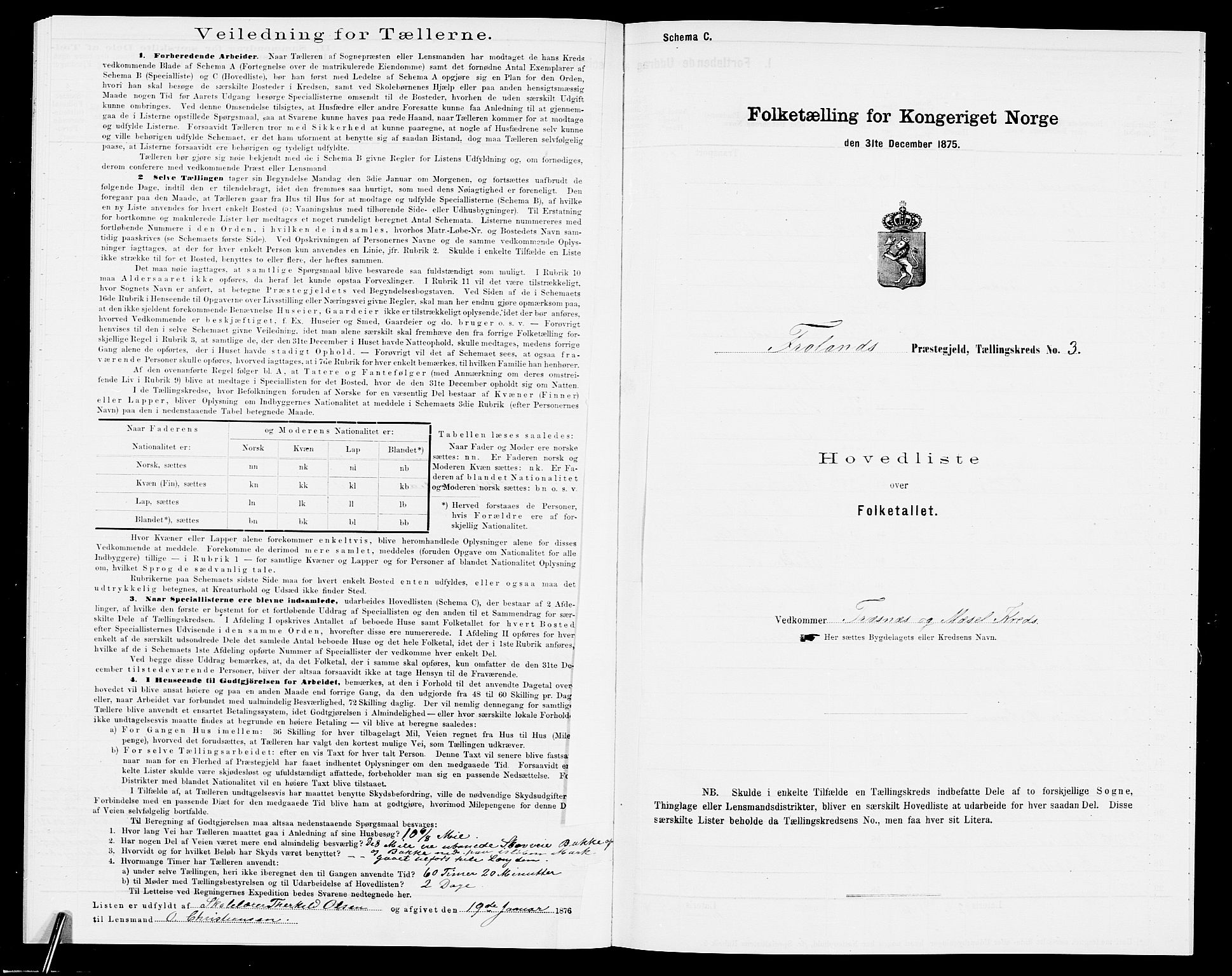 SAK, 1875 census for 0919P Froland, 1875, p. 24