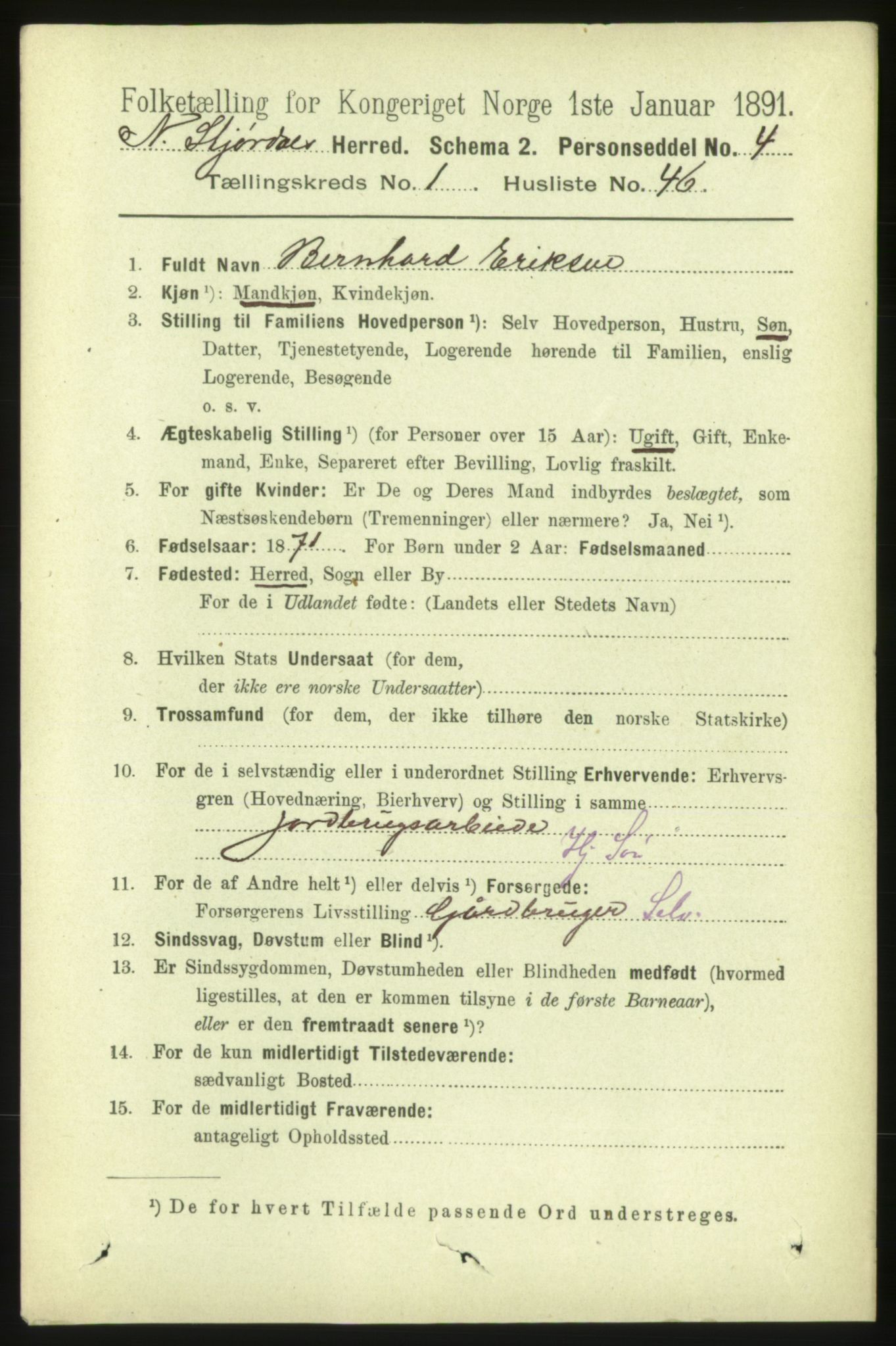 RA, 1891 census for 1714 Nedre Stjørdal, 1891, p. 392