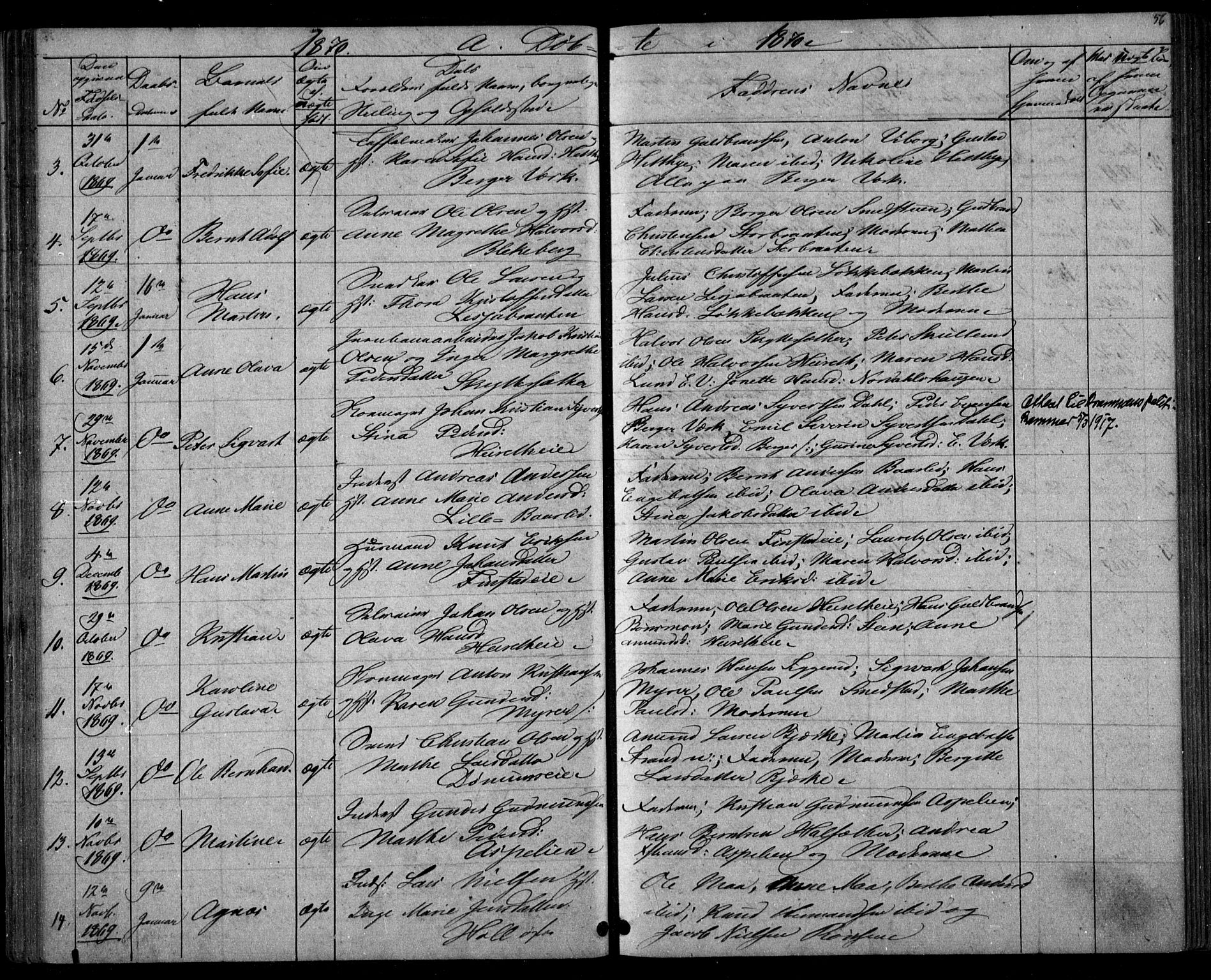 Eidsvoll prestekontor Kirkebøker, AV/SAO-A-10888/G/Ga/L0002: Parish register (copy) no. I 2, 1866-1871, p. 56