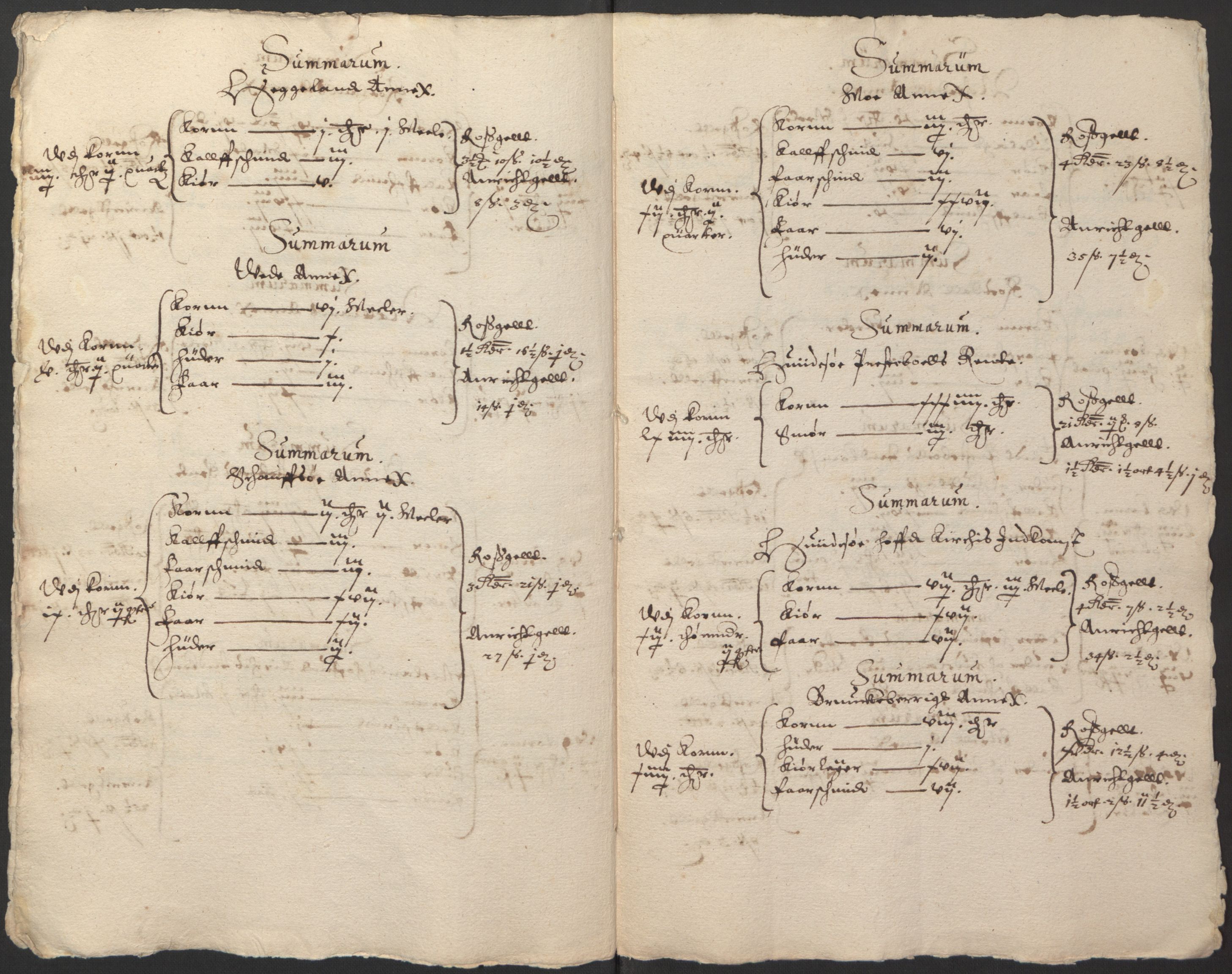 Stattholderembetet 1572-1771, AV/RA-EA-2870/Ek/L0014/0001: Jordebøker til utlikning av rosstjeneste 1624-1626: / Kirke- og prestebolsinntekter i Oslo og Hamar bispedømme, 1625-1626, p. 132