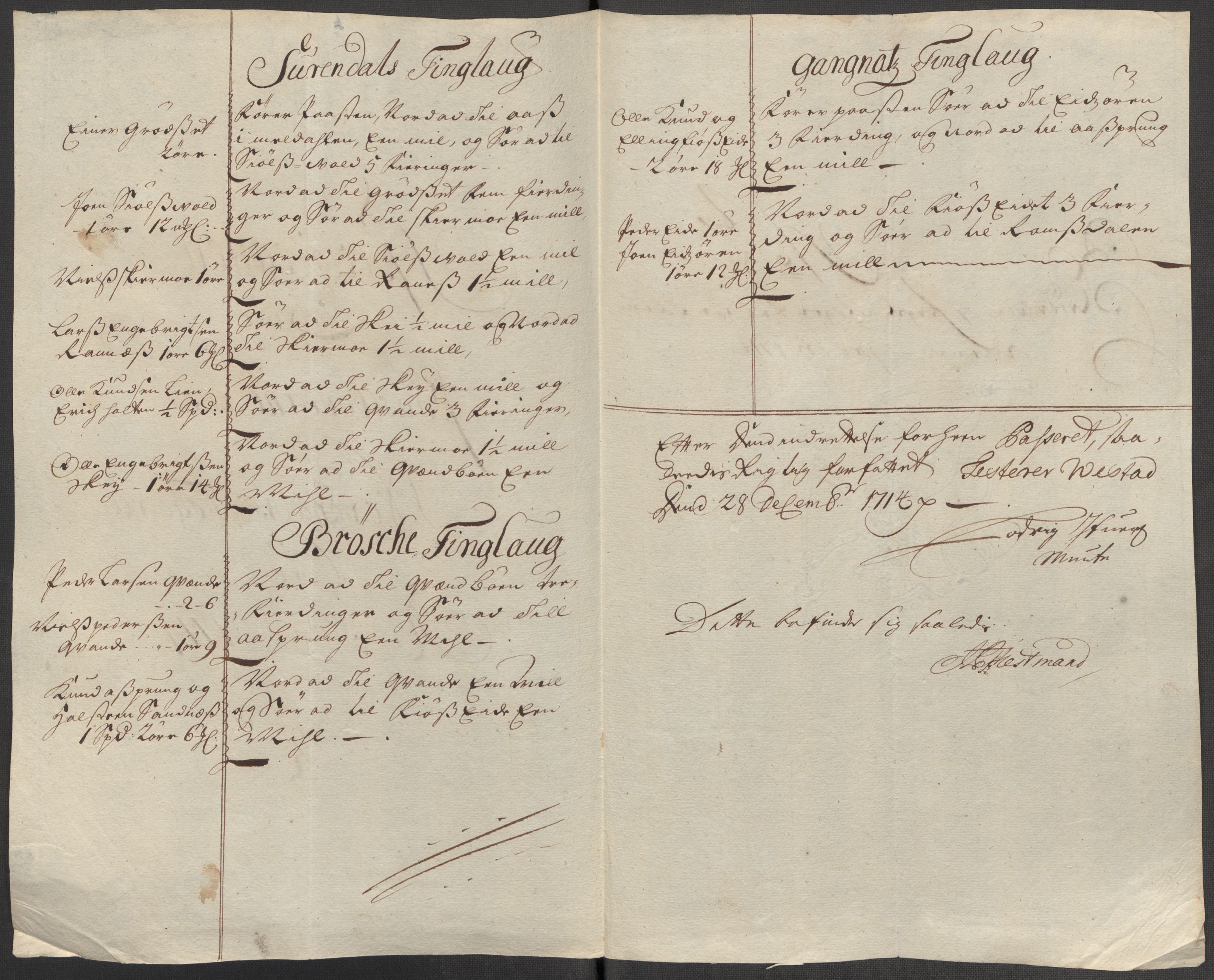 Rentekammeret inntil 1814, Reviderte regnskaper, Fogderegnskap, RA/EA-4092/R56/L3748: Fogderegnskap Nordmøre, 1714-1715, p. 177