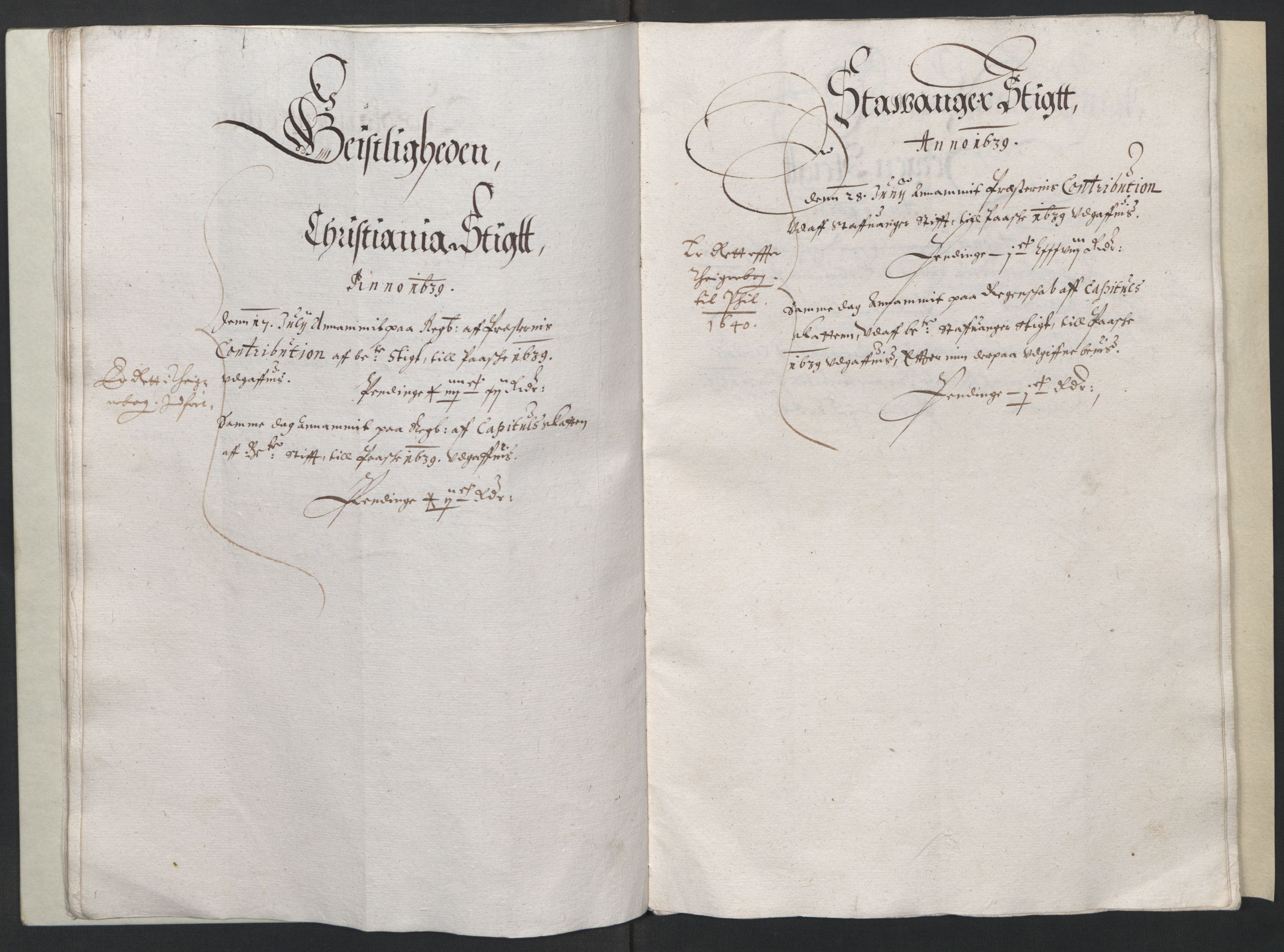 Rentekammeret inntil 1814, Reviderte regnskaper, Lensregnskaper, AV/RA-EA-5023/R/Rb/Rba/L0147: Akershus len, 1639-1640