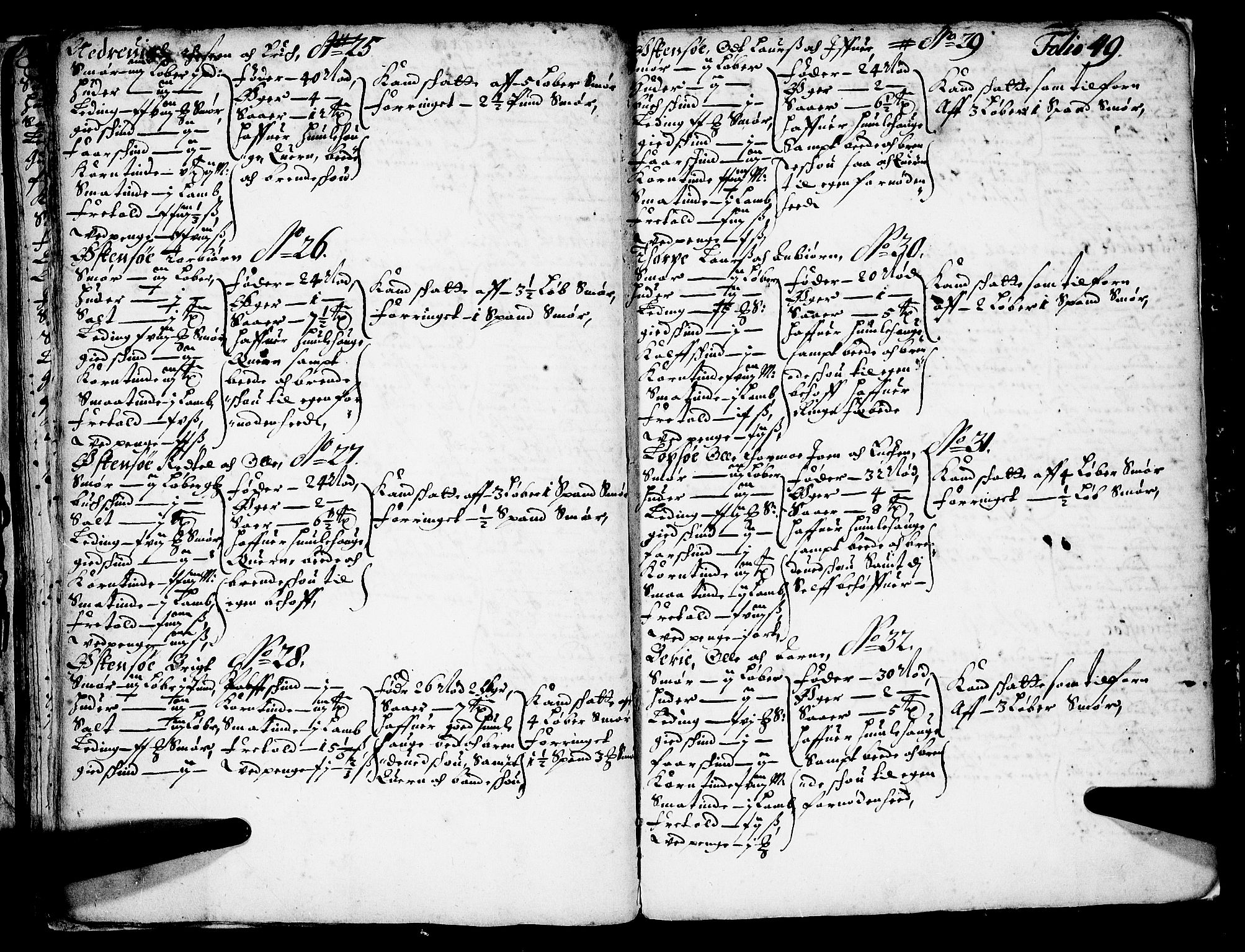 Rentekammeret inntil 1814, Realistisk ordnet avdeling, RA/EA-4070/N/Nb/Nba/L0037: Hardanger fogderi, 1667, p. 48b-49a