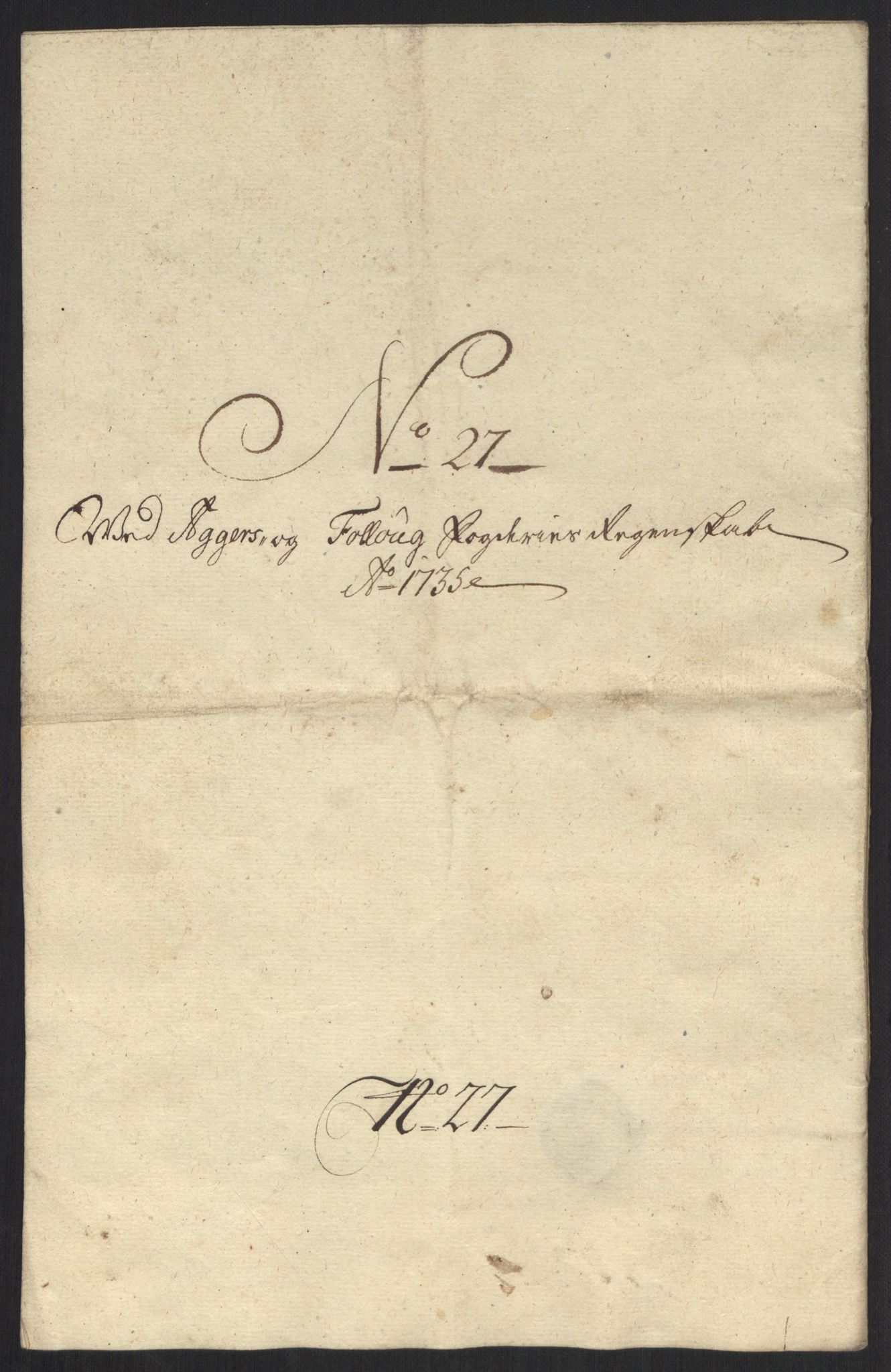 Rentekammeret inntil 1814, Reviderte regnskaper, Fogderegnskap, RA/EA-4092/R10/L0474: Fogderegnskap Aker og Follo, 1735, p. 114