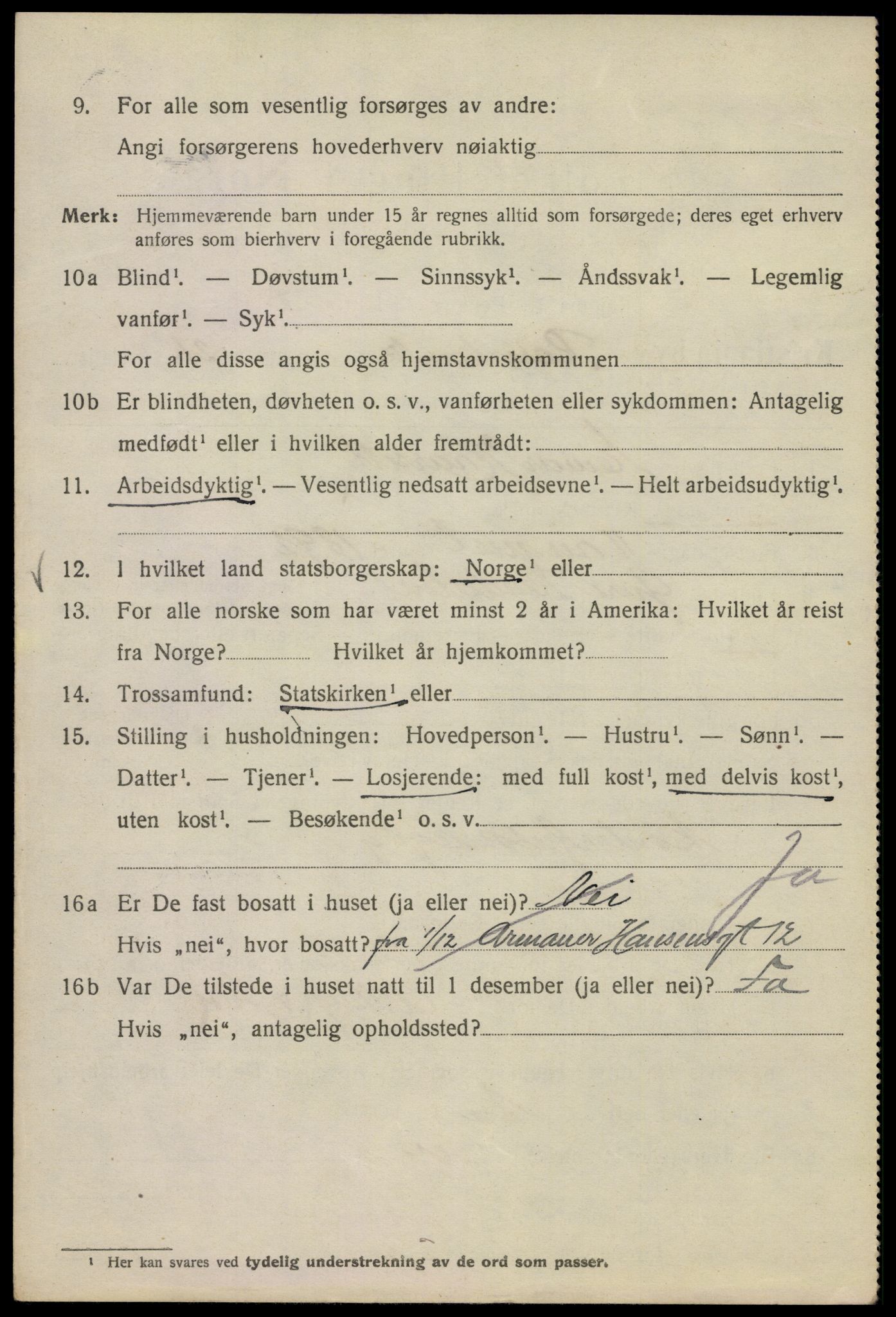 SAO, 1920 census for Kristiania, 1920, p. 467350