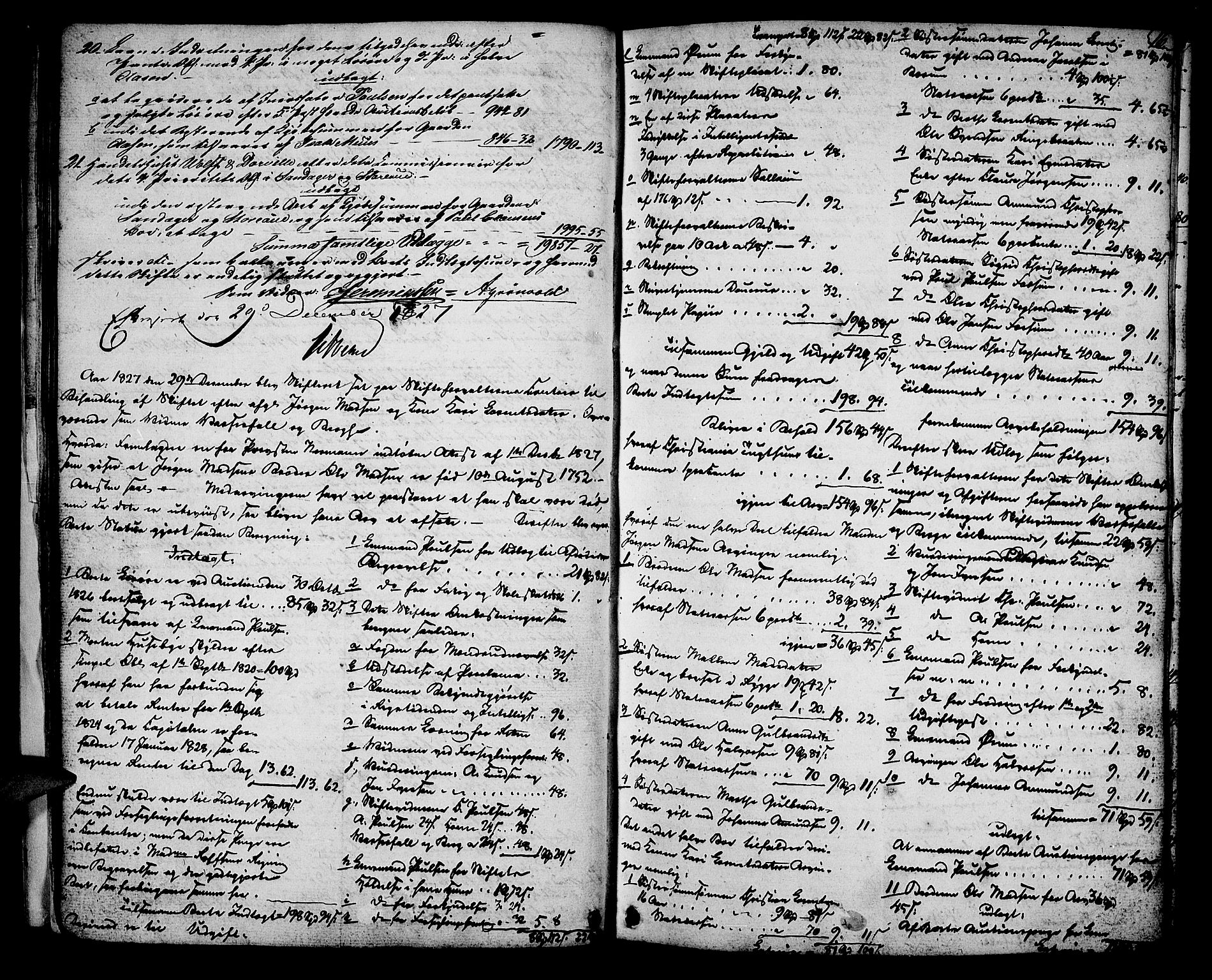 Aker sorenskriveri, AV/SAO-A-10895/H/Hb/L0021: Skifteprotokoll, 1827-1832, p. 15b-16a