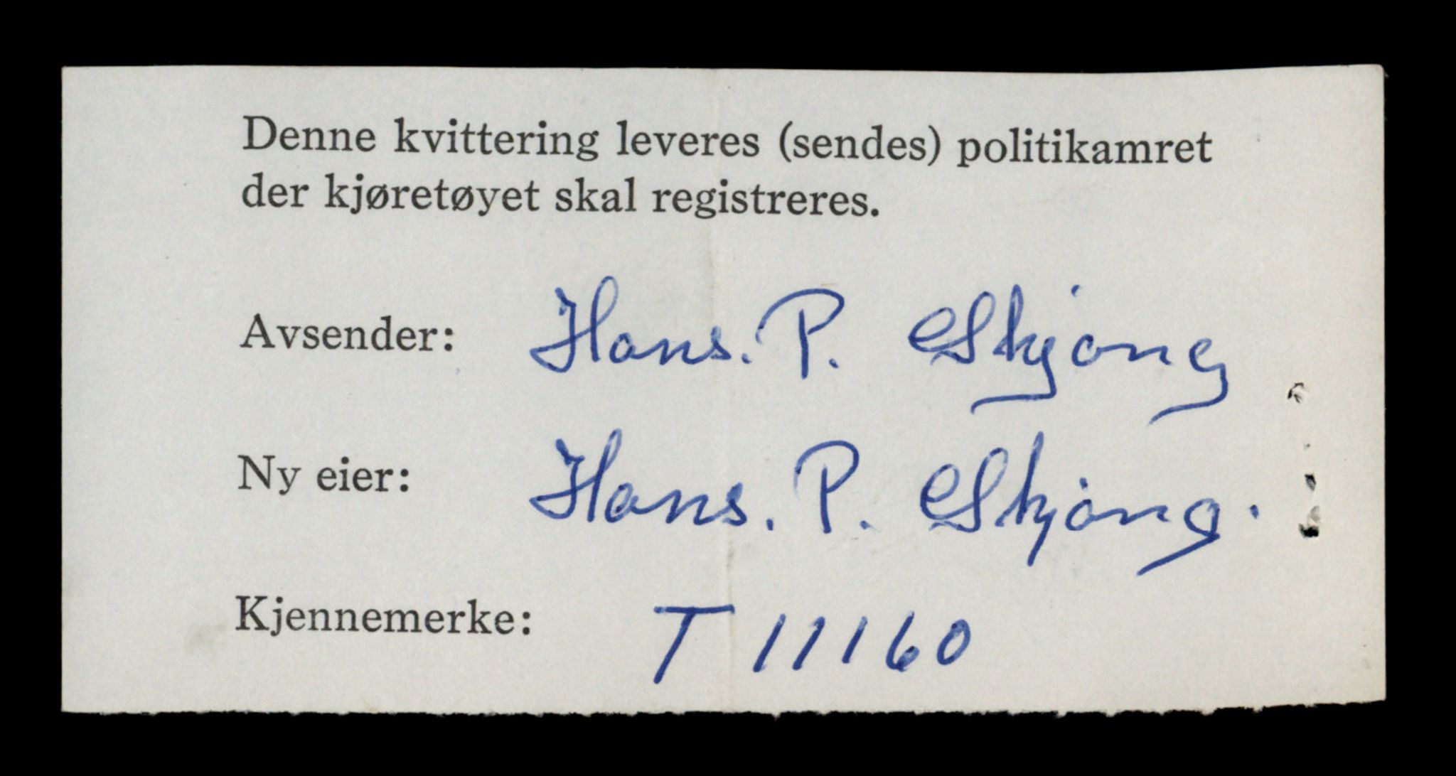 Møre og Romsdal vegkontor - Ålesund trafikkstasjon, AV/SAT-A-4099/F/Fe/L0026: Registreringskort for kjøretøy T 11046 - T 11160, 1927-1998, p. 3170