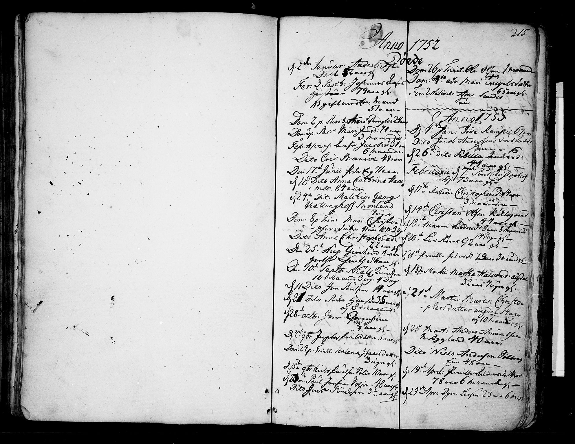 Borre kirkebøker, SAKO/A-338/F/Fa/L0002: Parish register (official) no. I 2, 1752-1806, p. 215