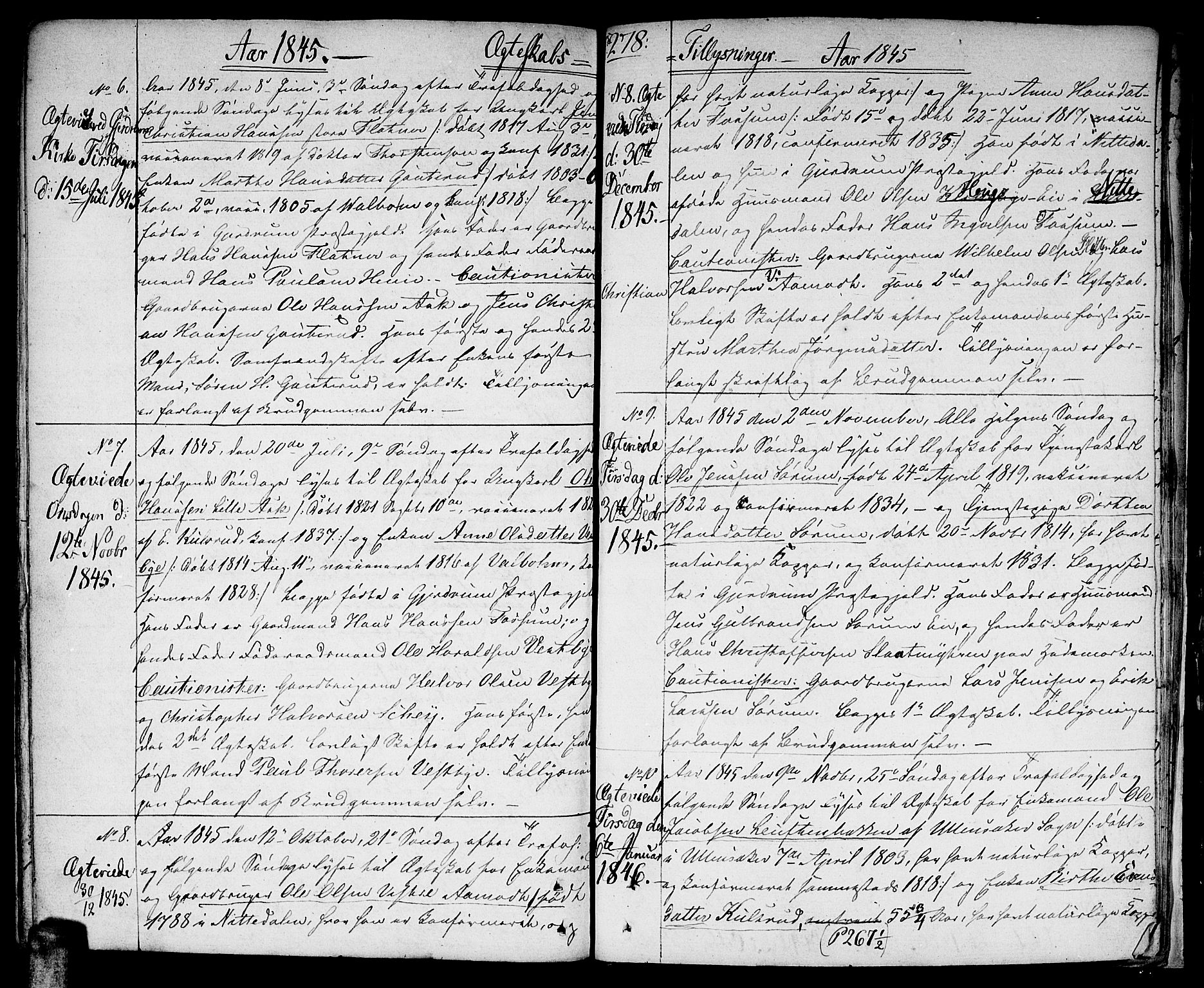 Gjerdrum prestekontor Kirkebøker, AV/SAO-A-10412b/F/Fa/L0003: Parish register (official) no. I 3, 1798-1815, p. 278