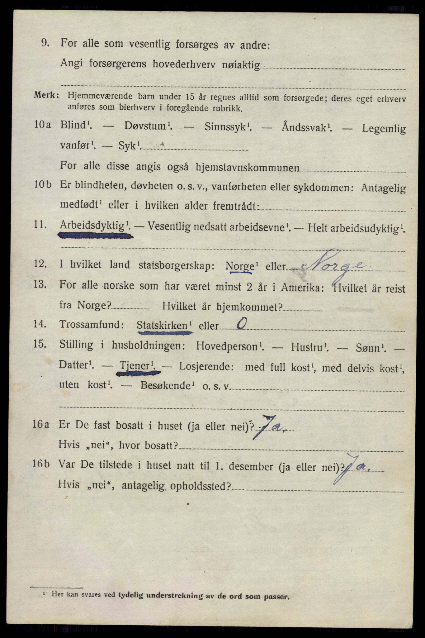 SAO, 1920 census for Bærum, 1920, p. 12145