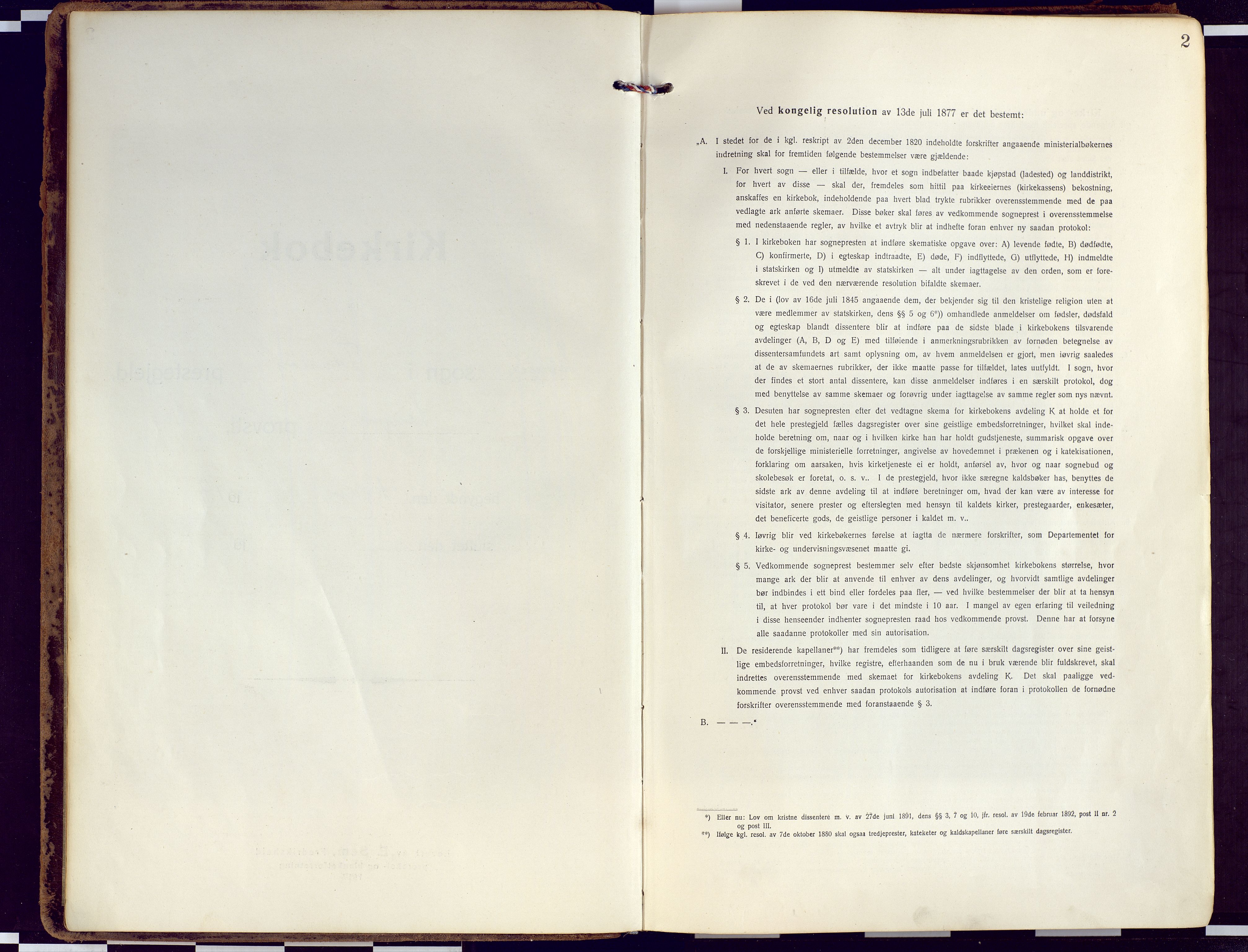 Tranøy sokneprestkontor, AV/SATØ-S-1313/I/Ia/Iaa/L0015kirke: Parish register (official) no. 15, 1919-1928, p. 2