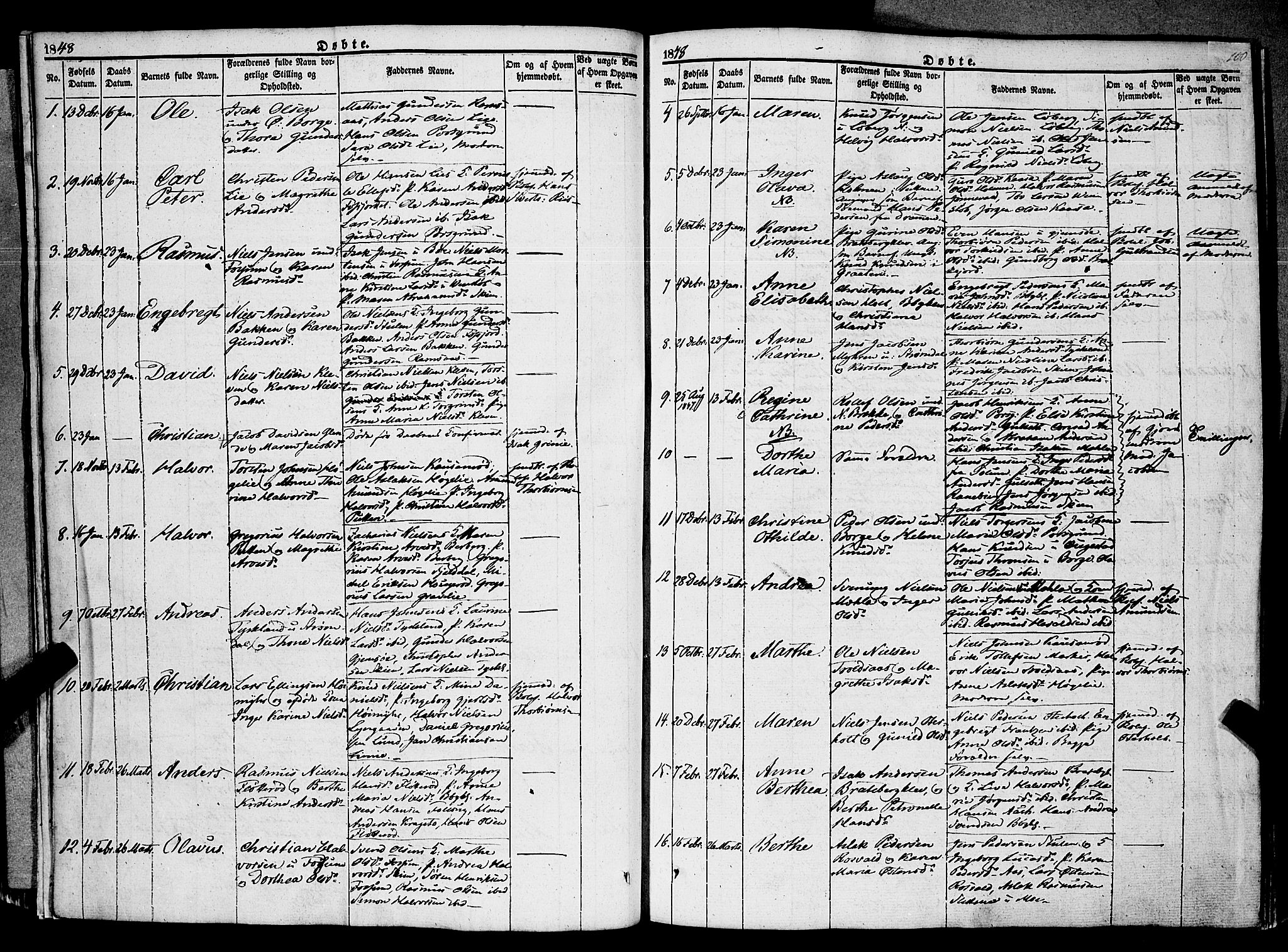 Gjerpen kirkebøker, AV/SAKO-A-265/F/Fa/L0007a: Parish register (official) no. I 7A, 1834-1857, p. 100