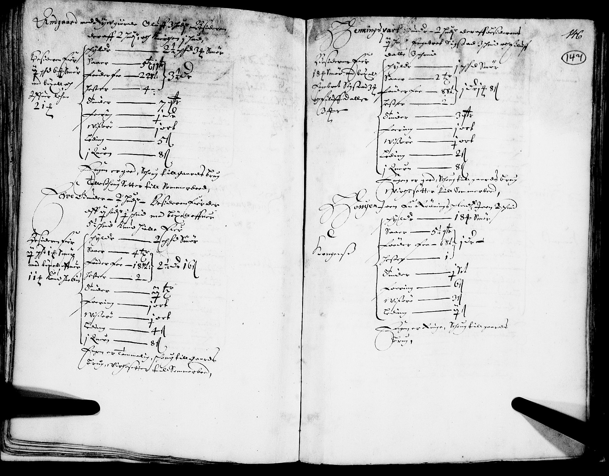 Rentekammeret inntil 1814, Realistisk ordnet avdeling, AV/RA-EA-4070/N/Nb/Nba/L0014: Gudbrandsdalen fogderi, 1. del, 1668, p. 146b-147a