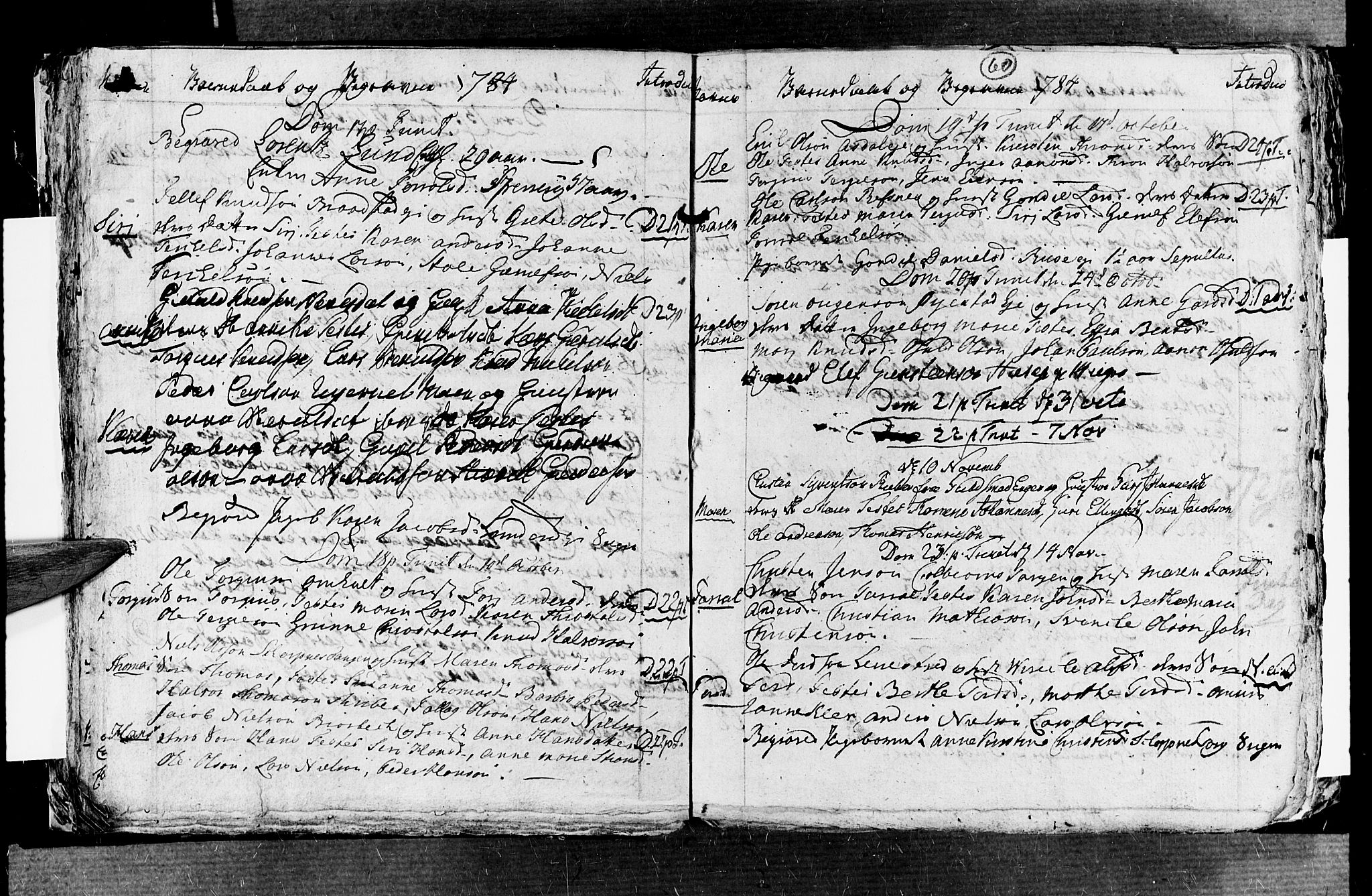 Øyestad sokneprestkontor, SAK/1111-0049/F/Fb/L0001: Parish register (copy) no. B 1, 1780-1794, p. 60