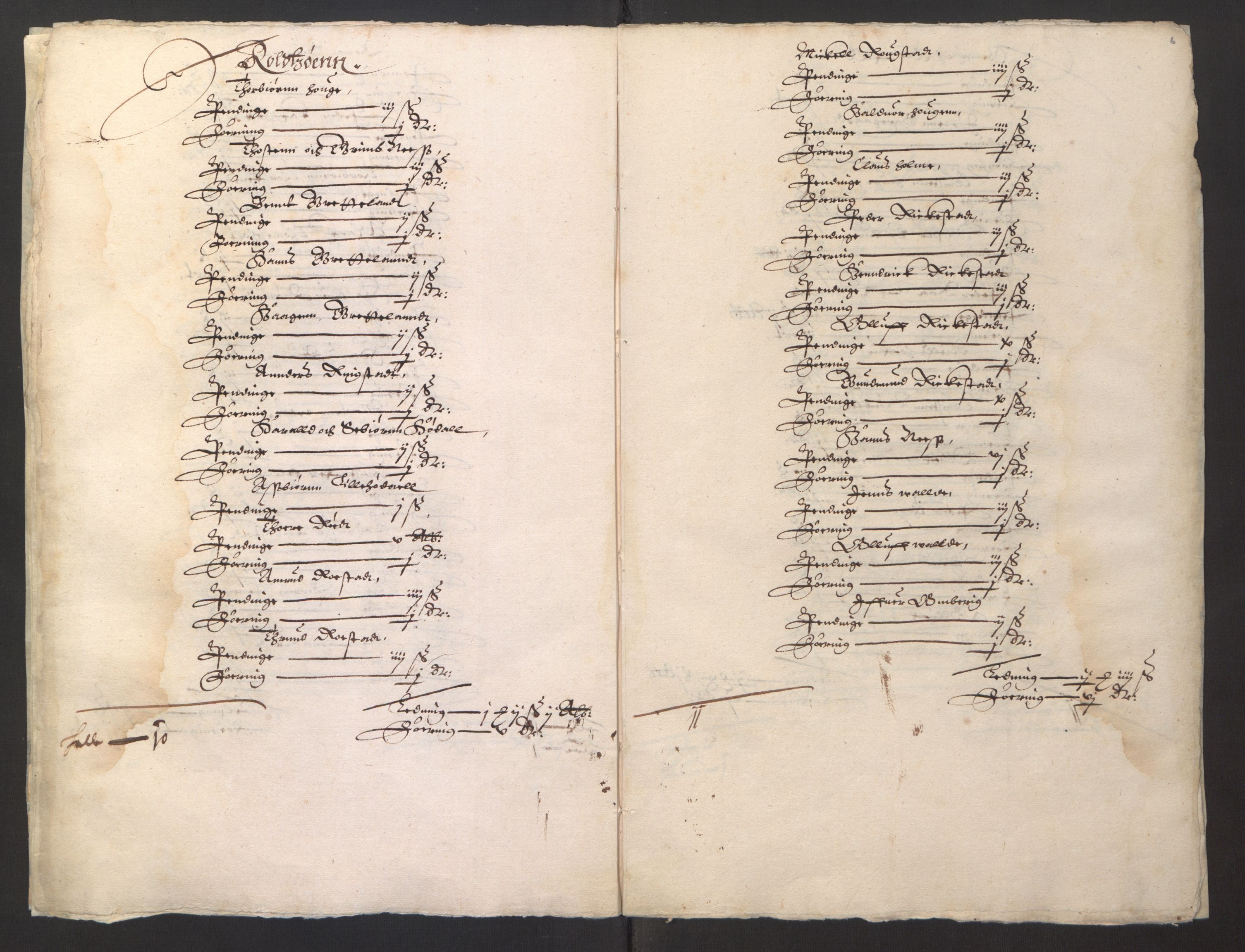 Stattholderembetet 1572-1771, AV/RA-EA-2870/Ek/L0001/0002: Jordebøker før 1624 og til utligning av garnisonsskatt 1624-1626: / Jordebøker for Akershus len, 1624-1625, p. 209