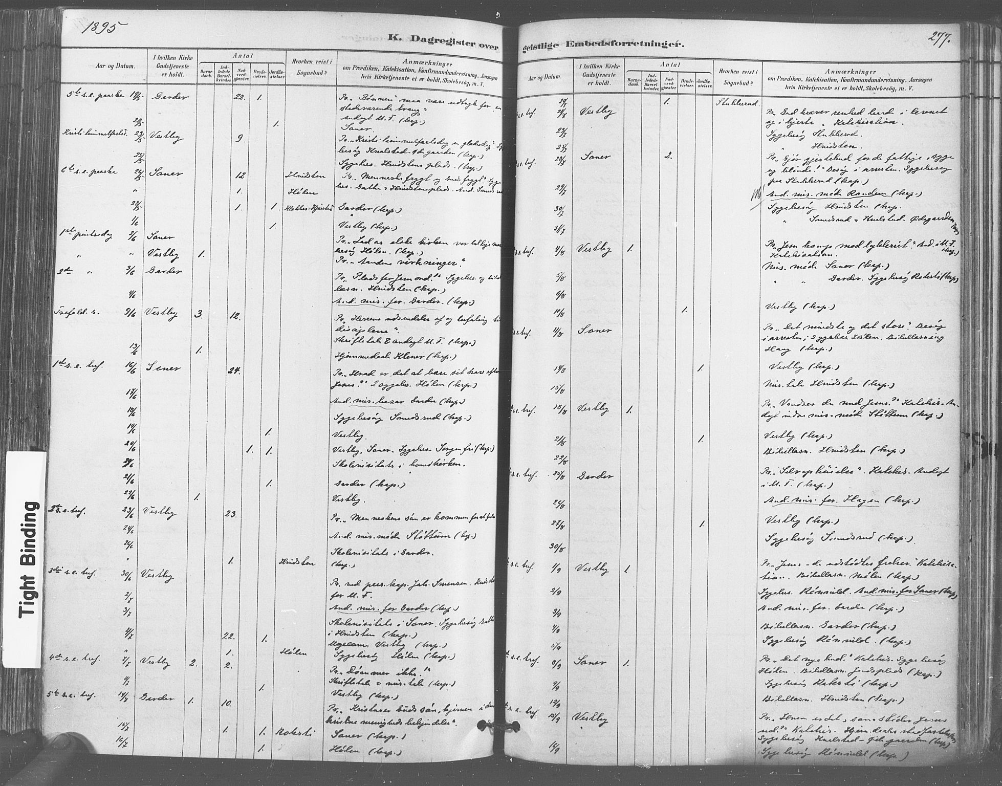 Vestby prestekontor Kirkebøker, AV/SAO-A-10893/F/Fa/L0009: Parish register (official) no. I 9, 1878-1900, p. 277