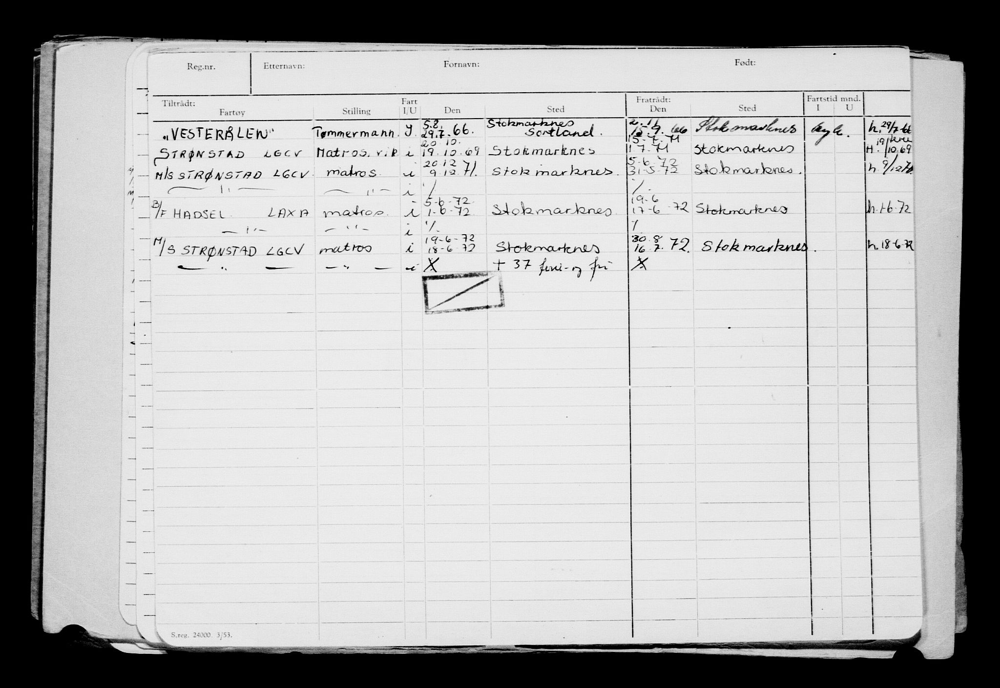 Direktoratet for sjømenn, AV/RA-S-3545/G/Gb/L0233: Hovedkort, 1924, p. 53