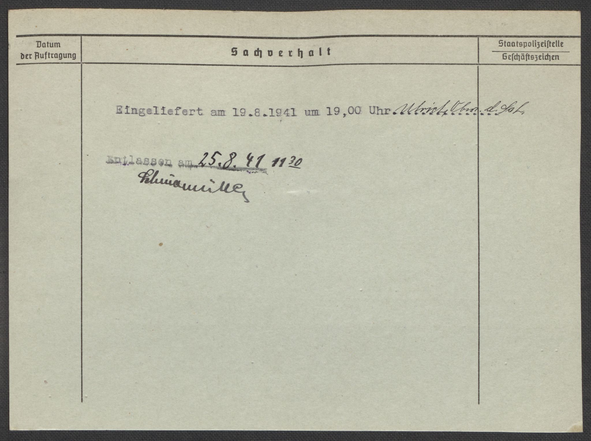 Befehlshaber der Sicherheitspolizei und des SD, AV/RA-RAFA-5969/E/Ea/Eaa/L0009: Register over norske fanger i Møllergata 19: Ru-Sy, 1940-1945, p. 85