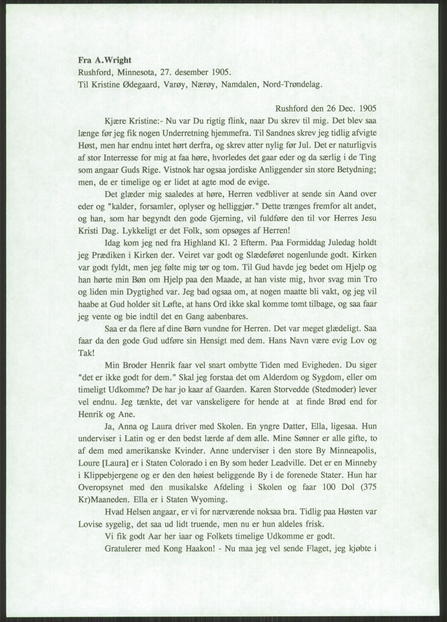 Samlinger til kildeutgivelse, Amerikabrevene, AV/RA-EA-4057/F/L0034: Innlån fra Nord-Trøndelag, 1838-1914, p. 221