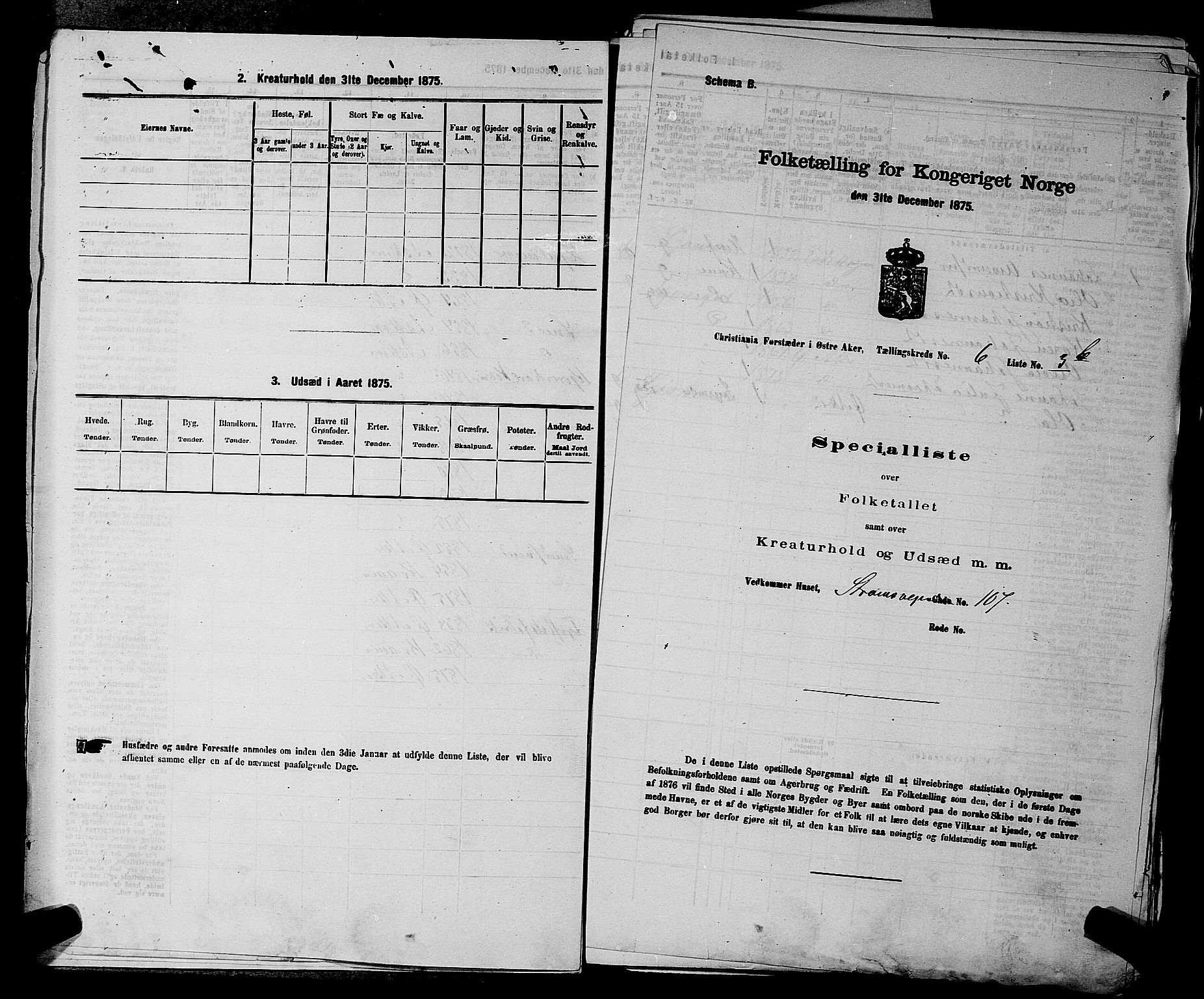 RA, 1875 census for 0218bP Østre Aker, 1875, p. 1637