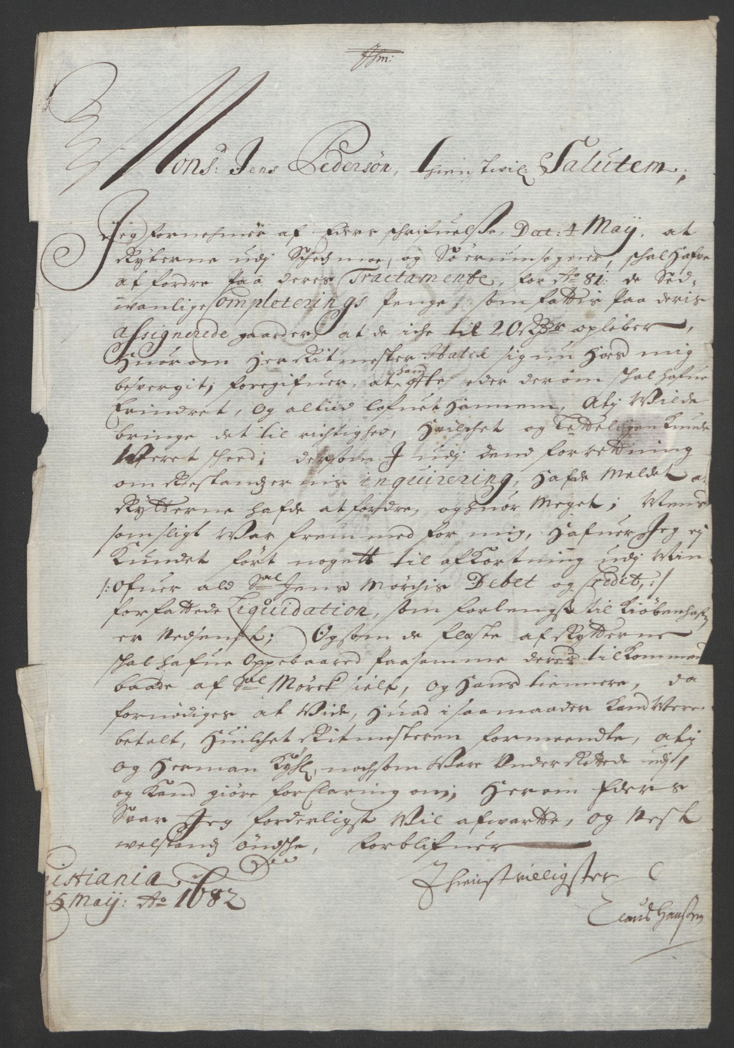 Rentekammeret inntil 1814, Reviderte regnskaper, Fogderegnskap, AV/RA-EA-4092/R11/L0576: Fogderegnskap Nedre Romerike, 1682-1691, p. 223