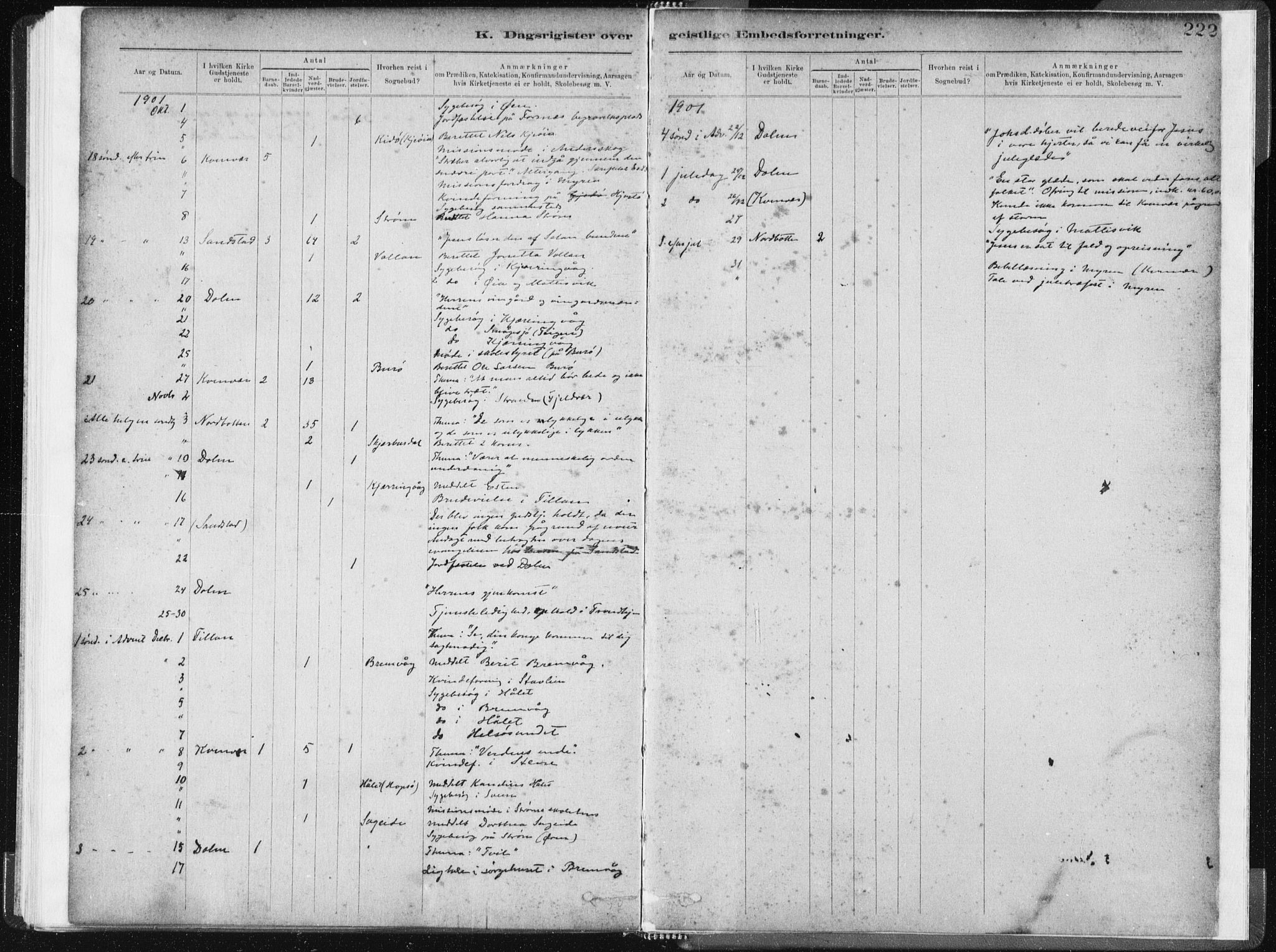 Ministerialprotokoller, klokkerbøker og fødselsregistre - Sør-Trøndelag, AV/SAT-A-1456/634/L0533: Parish register (official) no. 634A09, 1882-1901, p. 222