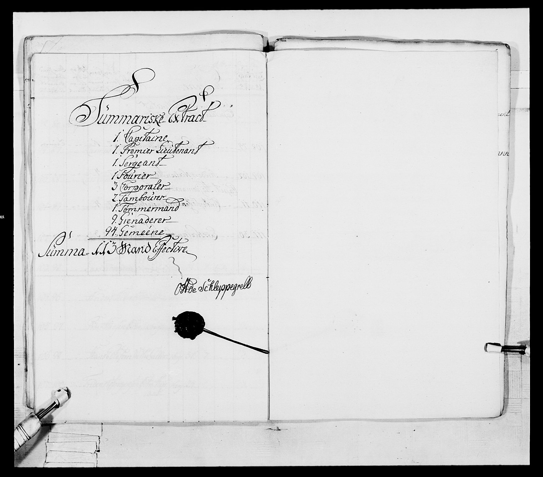 Generalitets- og kommissariatskollegiet, Det kongelige norske kommissariatskollegium, AV/RA-EA-5420/E/Eh/L0054: 2. Smålenske nasjonale infanteriregiment, 1769-1776, p. 220