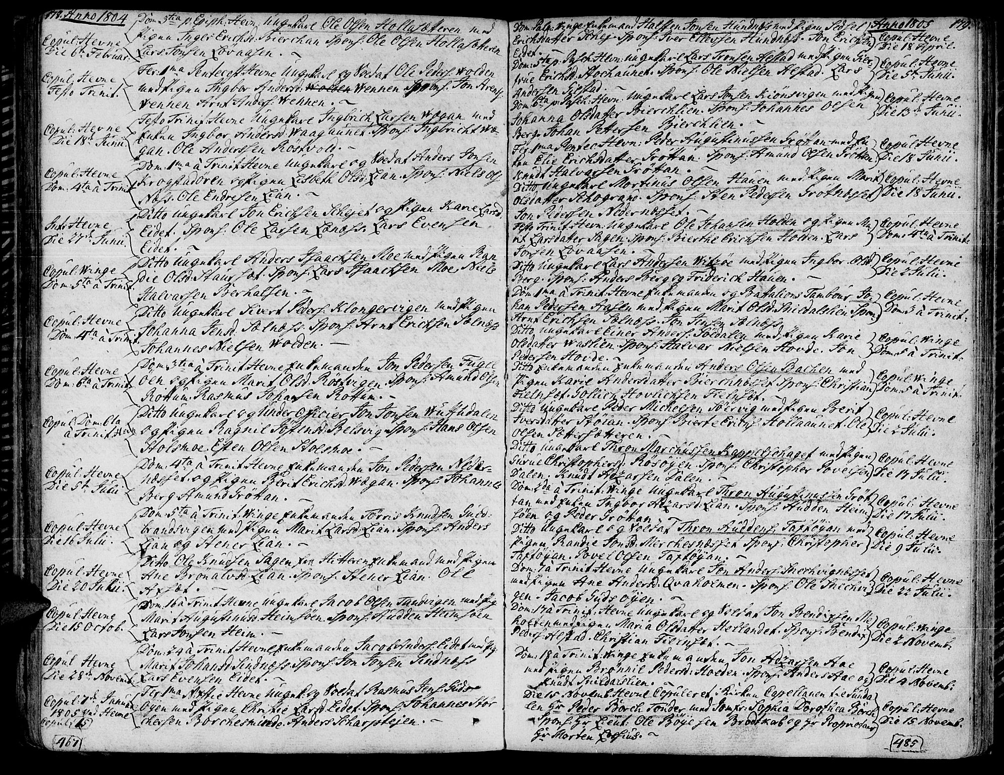 Ministerialprotokoller, klokkerbøker og fødselsregistre - Sør-Trøndelag, SAT/A-1456/630/L0490: Parish register (official) no. 630A03, 1795-1818, p. 178-179