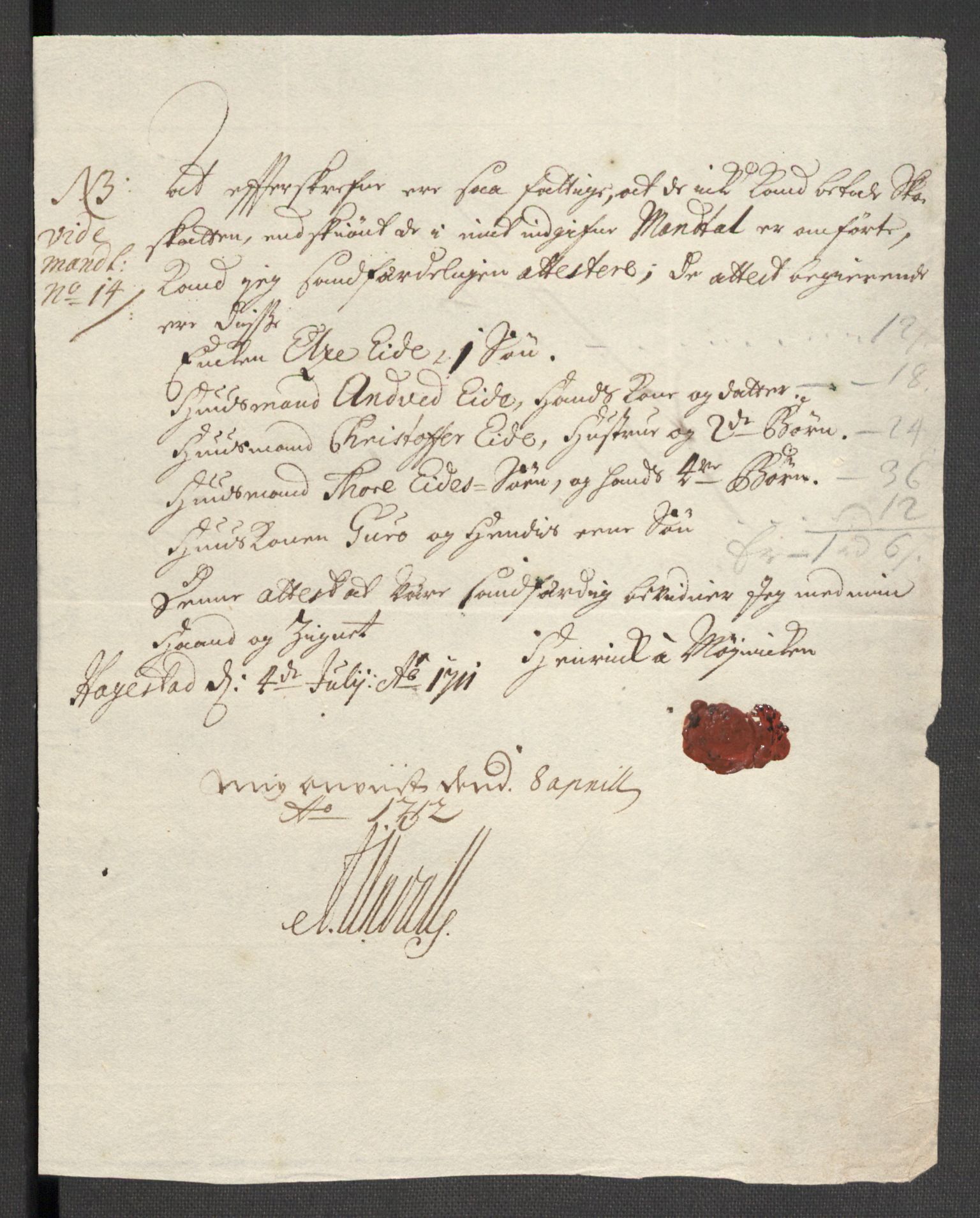 Rentekammeret inntil 1814, Reviderte regnskaper, Fogderegnskap, AV/RA-EA-4092/R48/L2987: Fogderegnskap Sunnhordland og Hardanger, 1711, p. 701