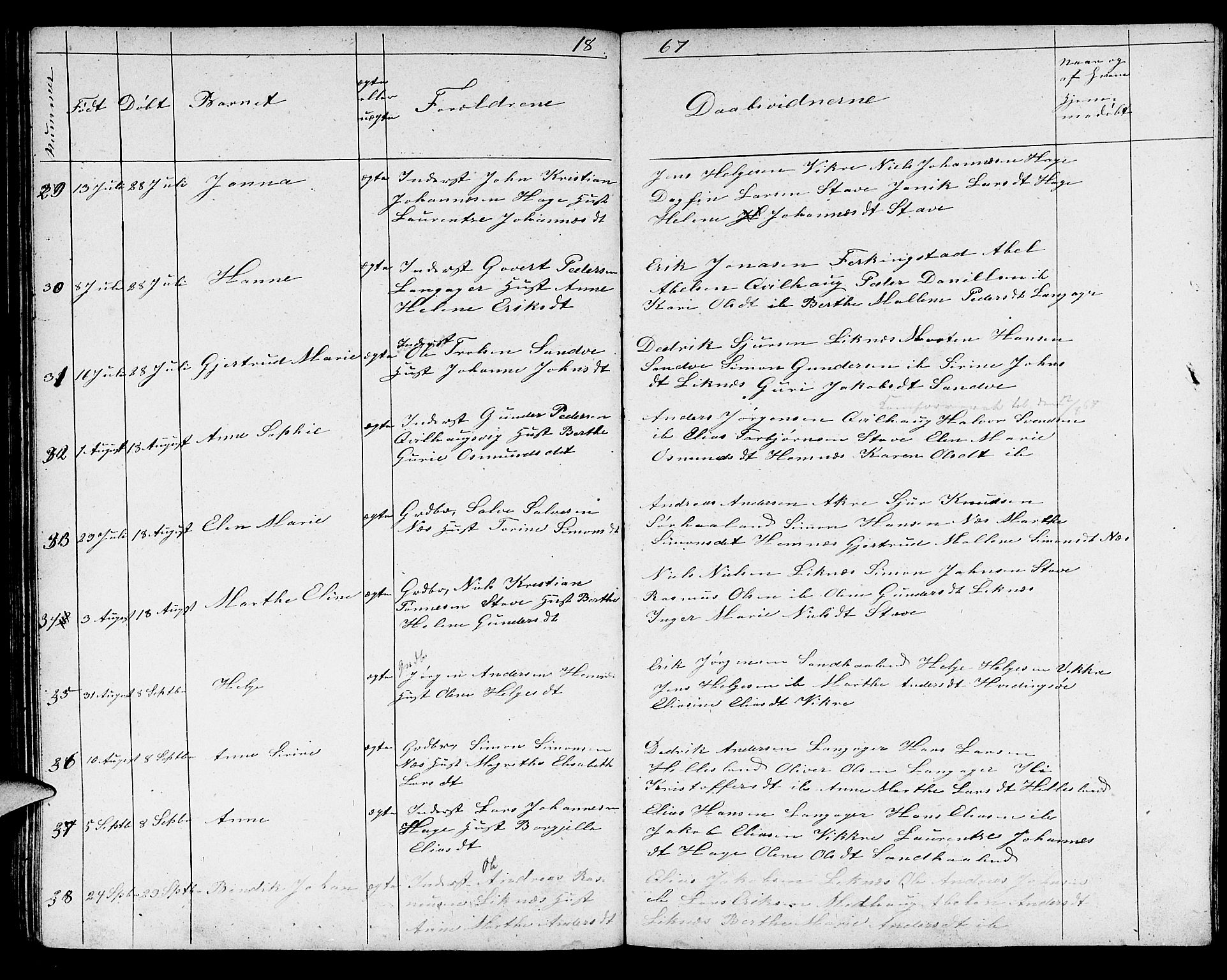 Skudenes sokneprestkontor, AV/SAST-A -101849/H/Ha/Hab/L0002: Parish register (copy) no. B 2, 1848-1873