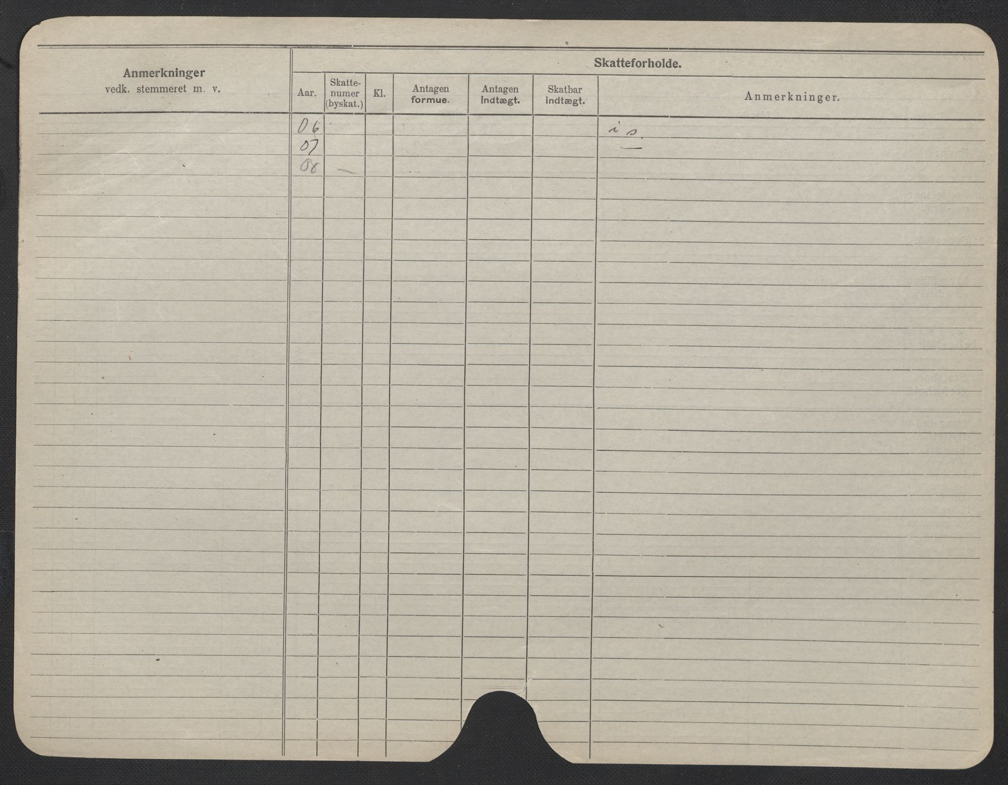 Oslo folkeregister, Registerkort, AV/SAO-A-11715/F/Fa/Fac/L0020: Kvinner, 1906-1914, p. 1102b