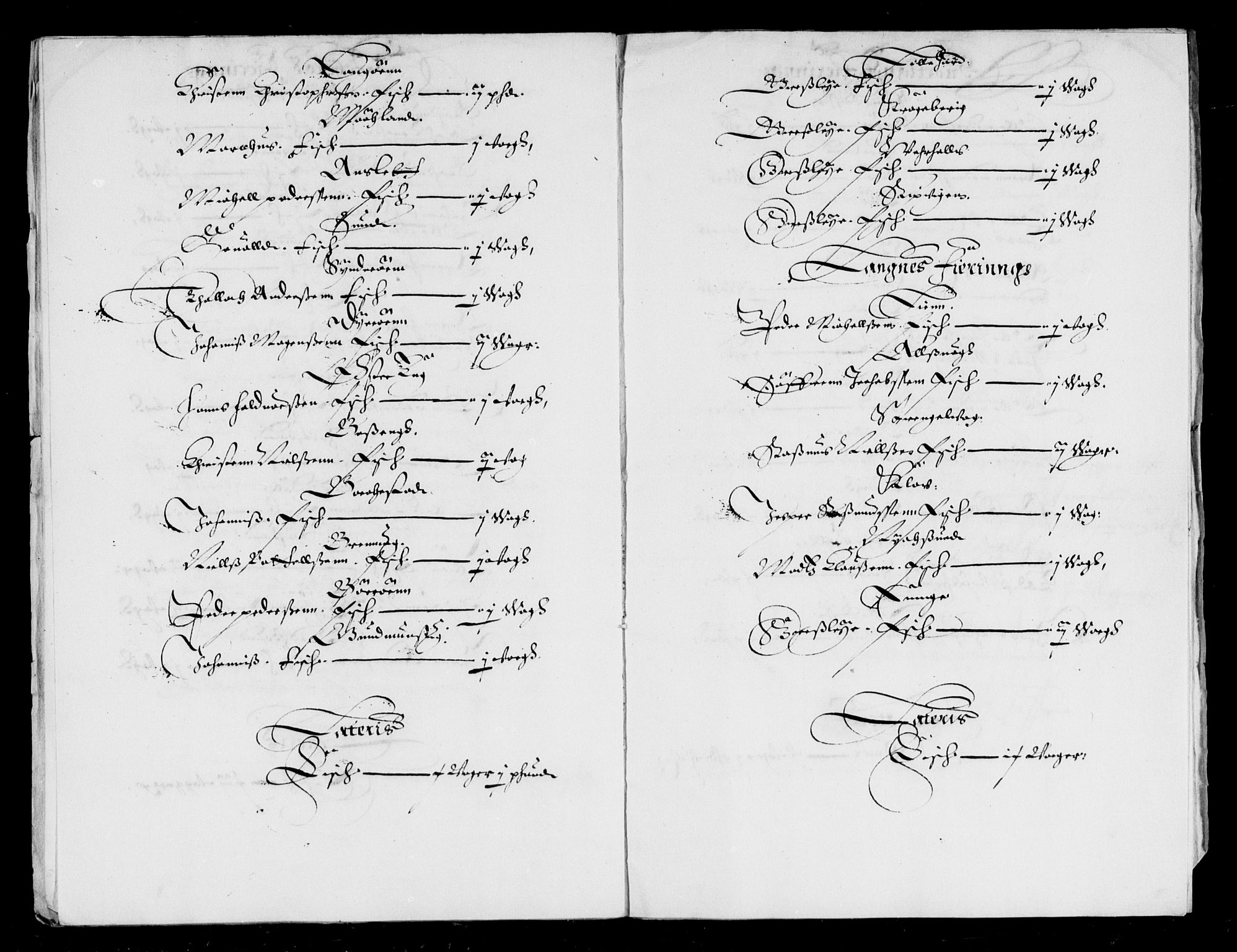 Rentekammeret inntil 1814, Reviderte regnskaper, Lensregnskaper, AV/RA-EA-5023/R/Rb/Rbz/L0030: Nordlandenes len, 1638-1644