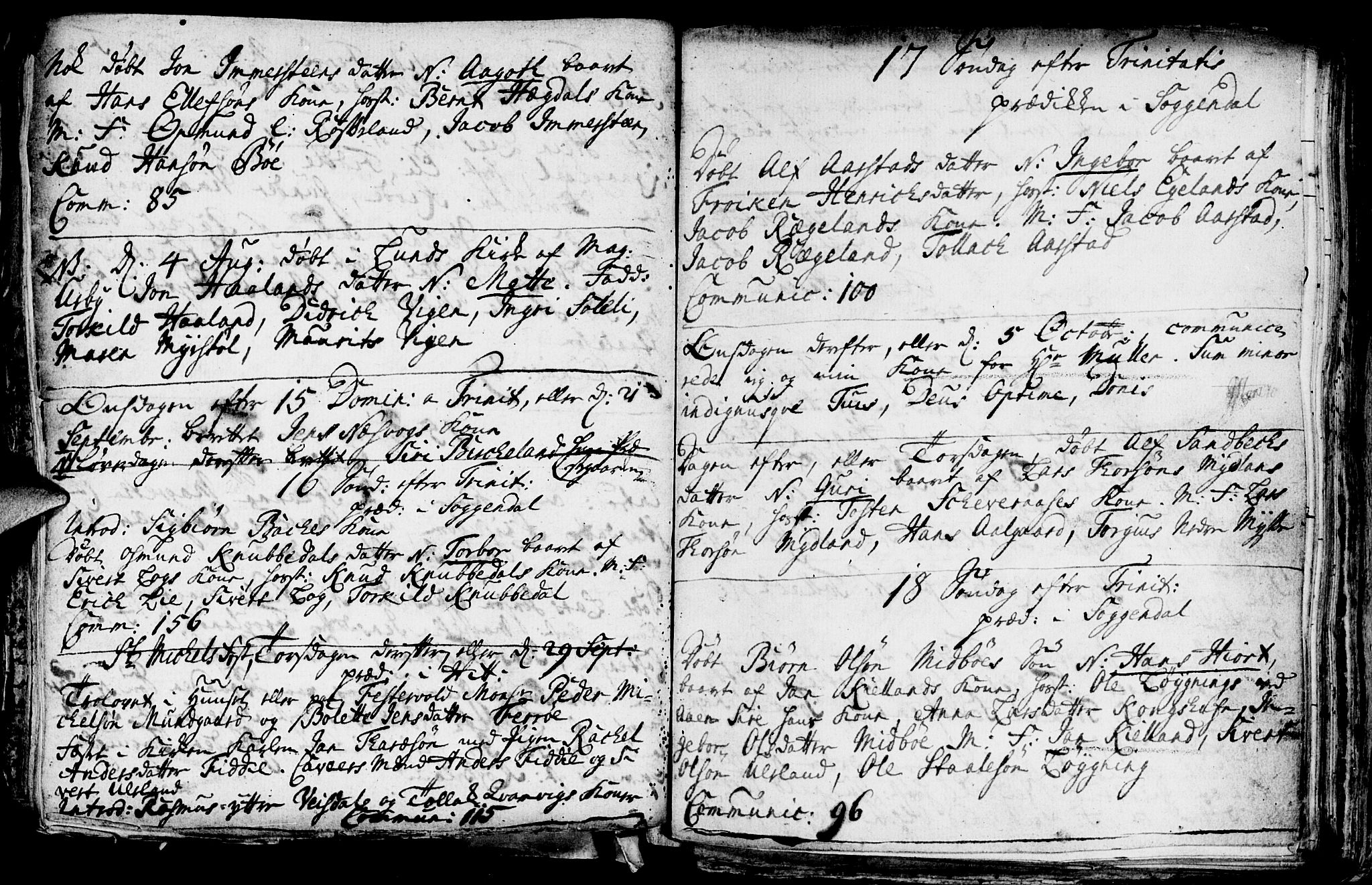 Sokndal sokneprestkontor, AV/SAST-A-101808: Parish register (official) no. A 1, 1729-1740