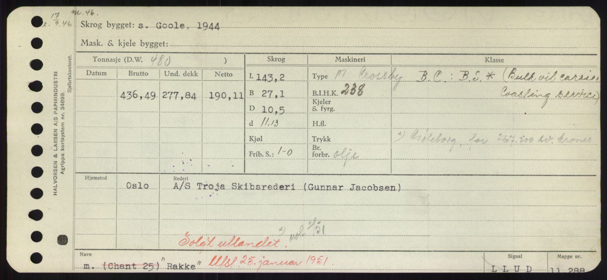 Sjøfartsdirektoratet med forløpere, Skipsmålingen, RA/S-1627/H/Hd/L0030: Fartøy, Q-Riv, p. 113