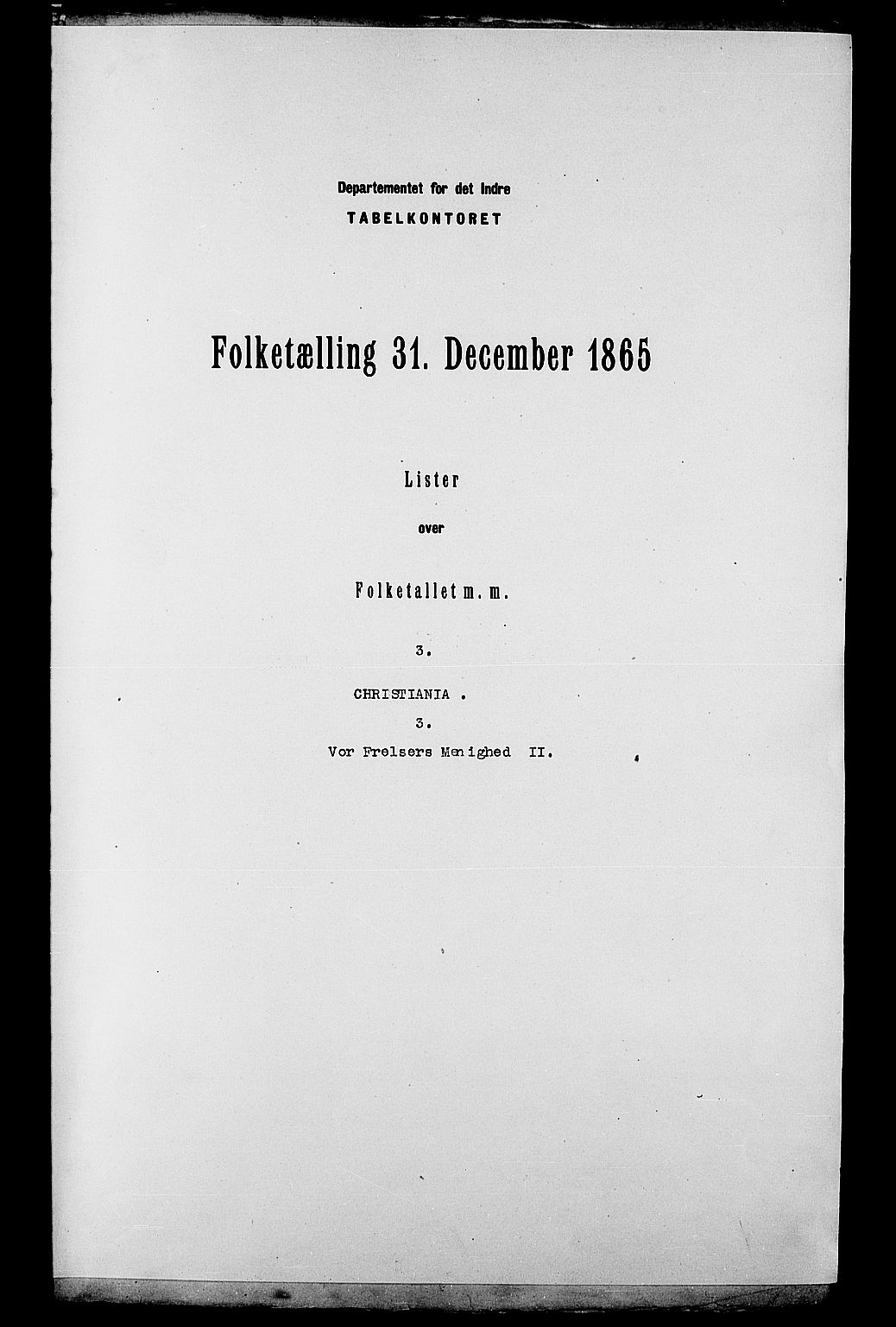 RA, 1865 census for Kristiania, 1865, p. 582