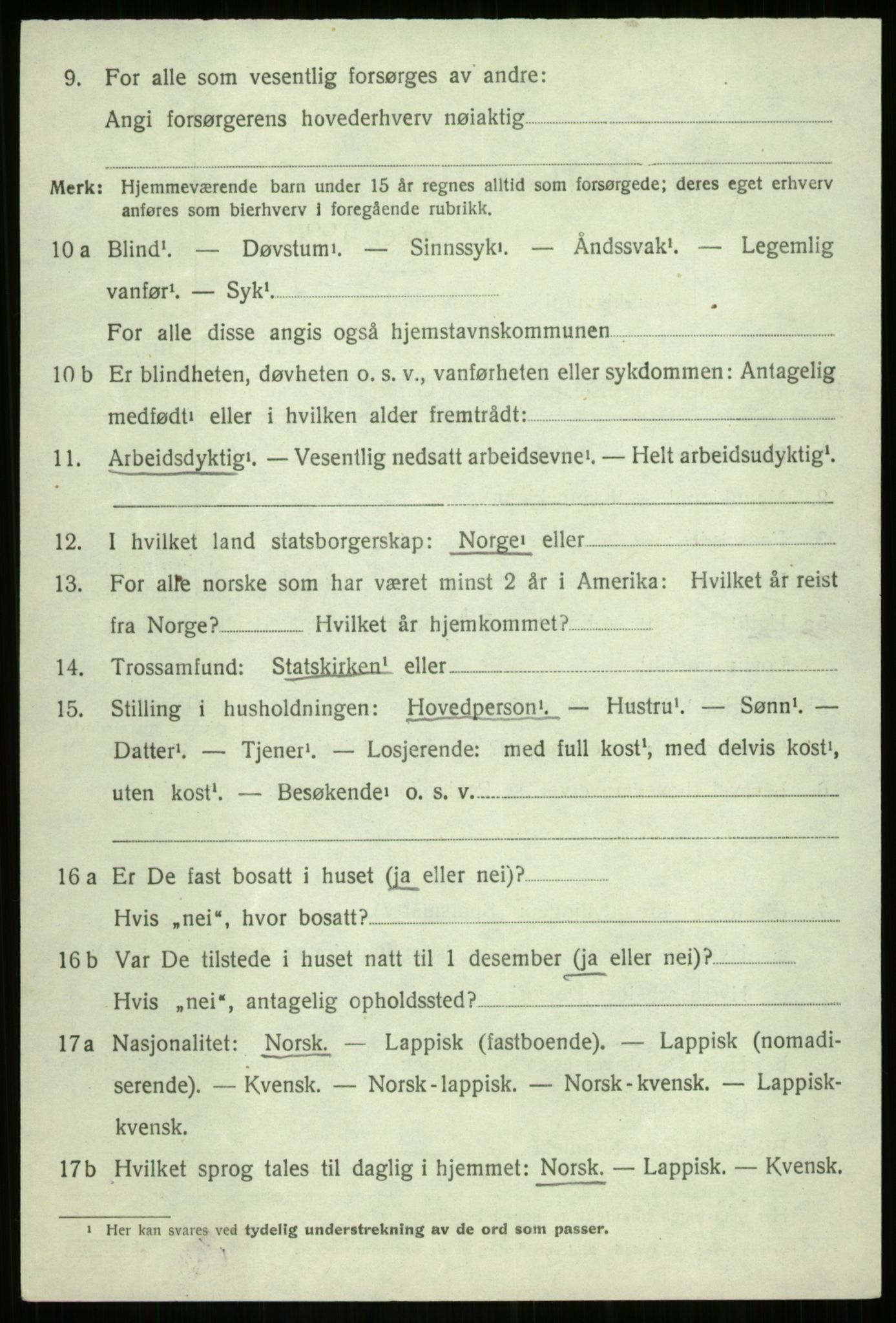 SATØ, 1920 census for Bjarkøy, 1920, p. 4748