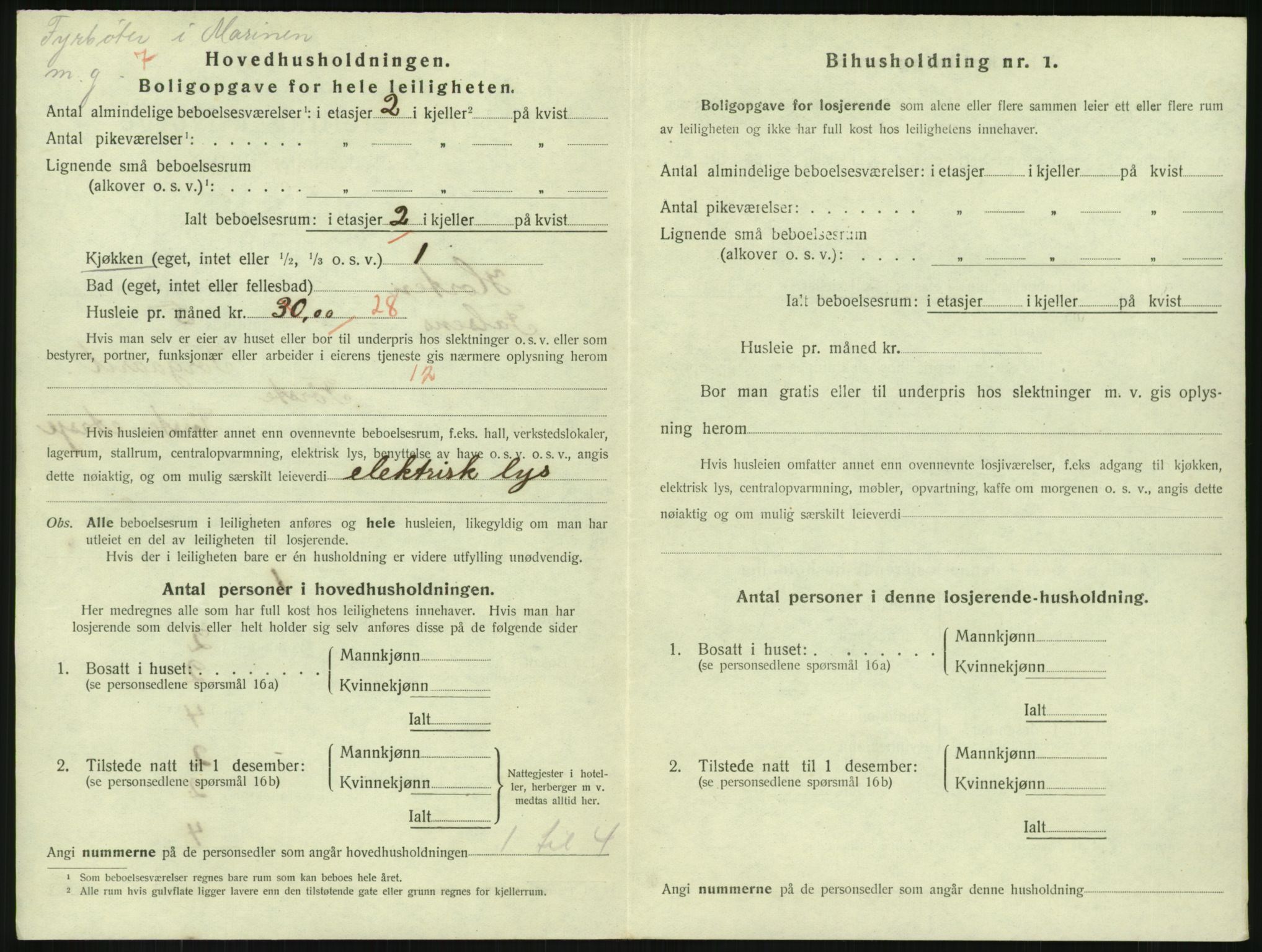 SAKO, 1920 census for Horten, 1920, p. 5302