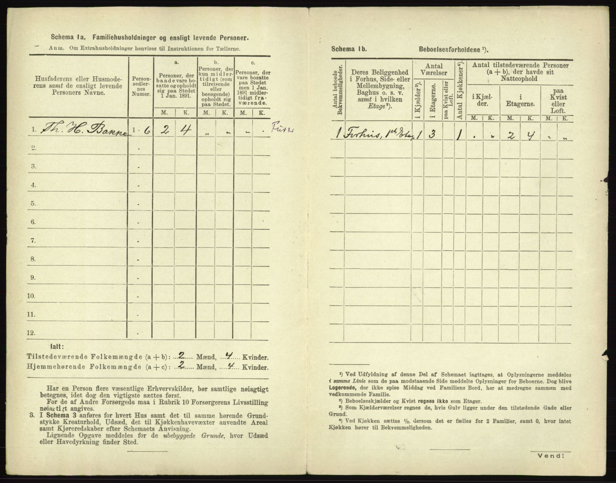 RA, 1891 census for 0101 Fredrikshald, 1891, p. 281