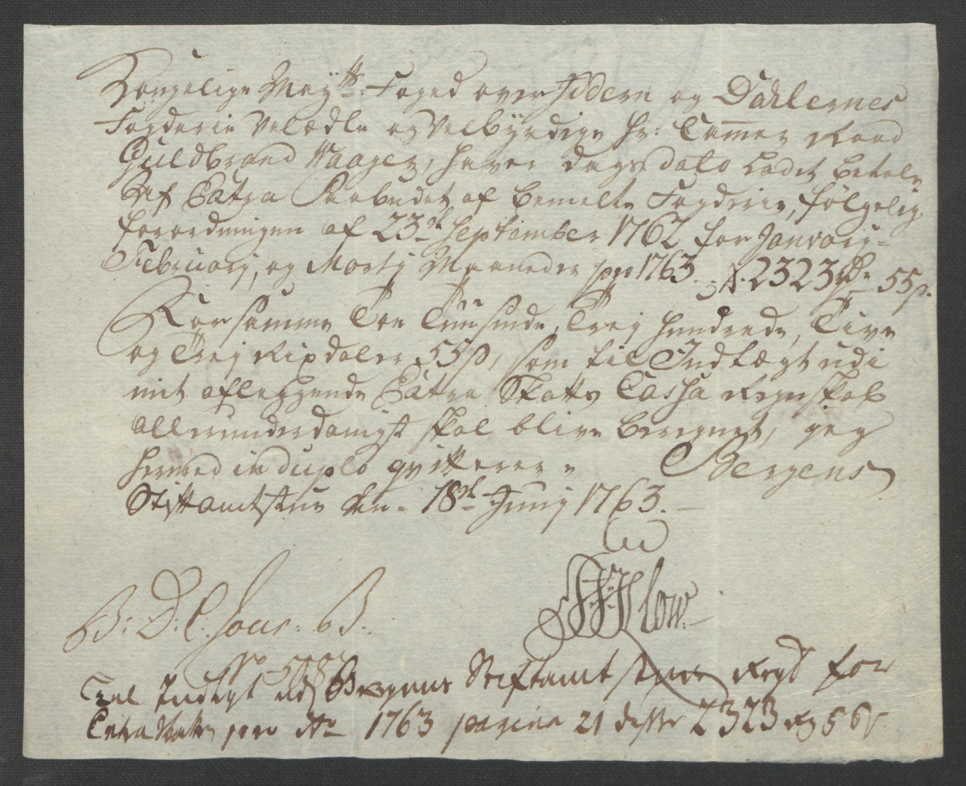 Rentekammeret inntil 1814, Reviderte regnskaper, Fogderegnskap, RA/EA-4092/R46/L2835: Ekstraskatten Jæren og Dalane, 1762-1764, p. 71