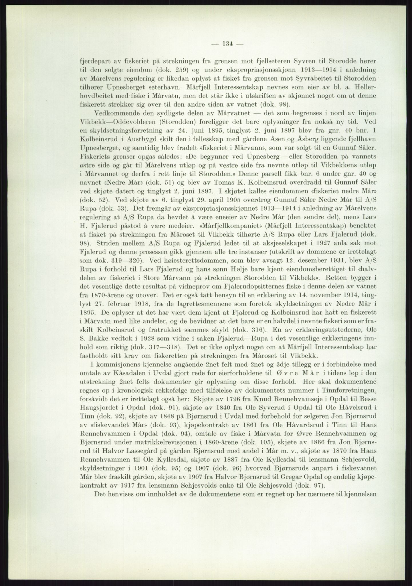 Høyfjellskommisjonen, RA/S-1546/X/Xa/L0001: Nr. 1-33, 1909-1953, p. 1904