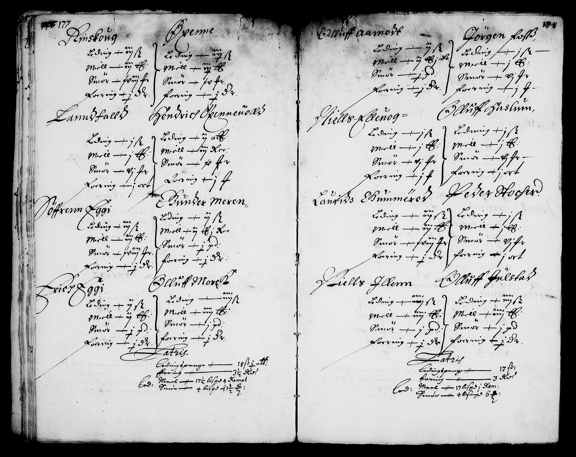 Rentekammeret inntil 1814, Realistisk ordnet avdeling, AV/RA-EA-4070/On/L0008: [Jj 9]: Jordebøker innlevert til kongelig kommisjon 1672: Hammar, Osgård, Sem med Skjelbred, Fossesholm, Fiskum og Ulland (1669-1672), Strøm (1658-u.d. og 1672-73) samt Svanøy gods i Sunnfjord (1657)., 1672, p. 191