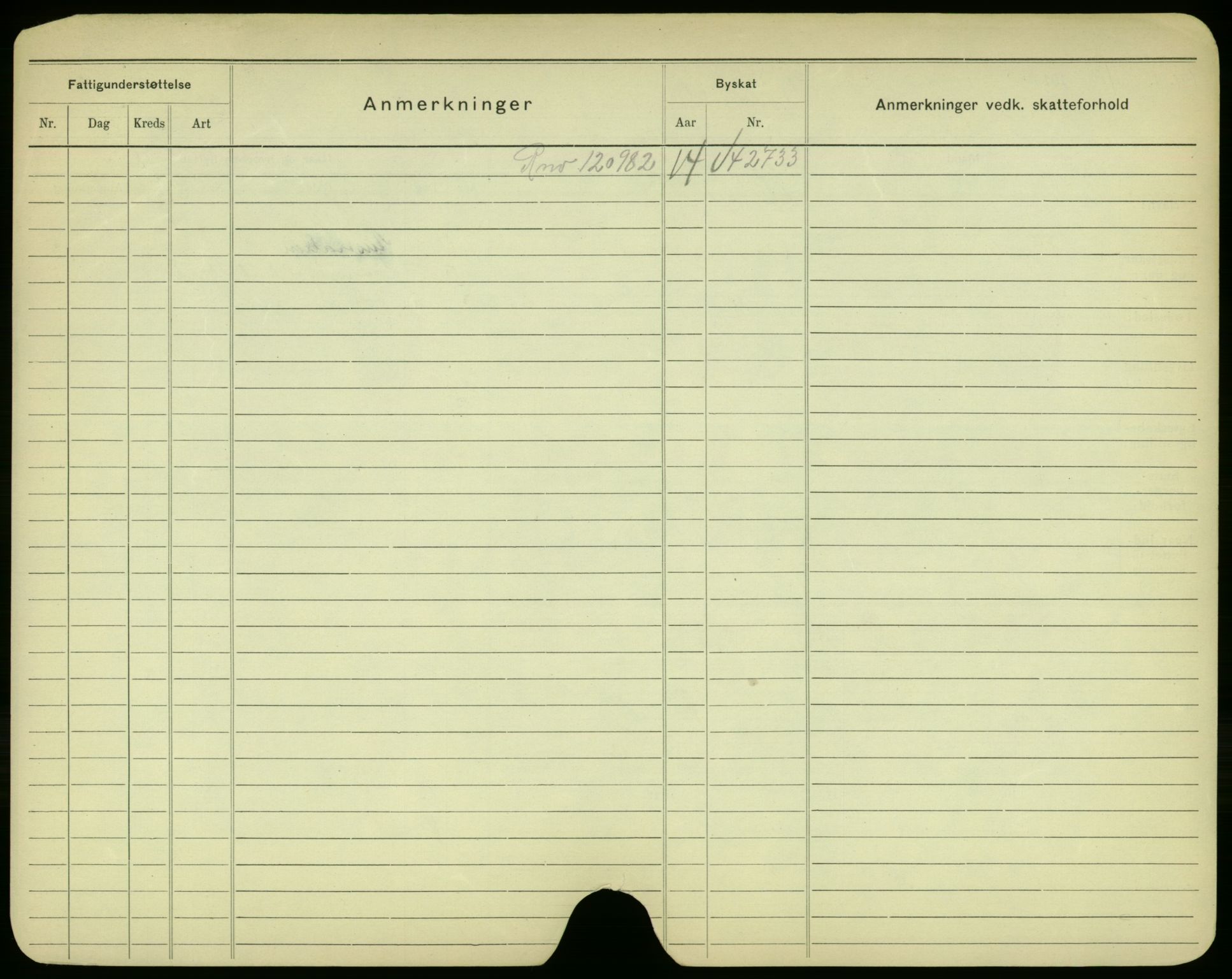 Oslo folkeregister, Registerkort, AV/SAO-A-11715/F/Fa/Fac/L0002: Menn, 1906-1914, p. 195b