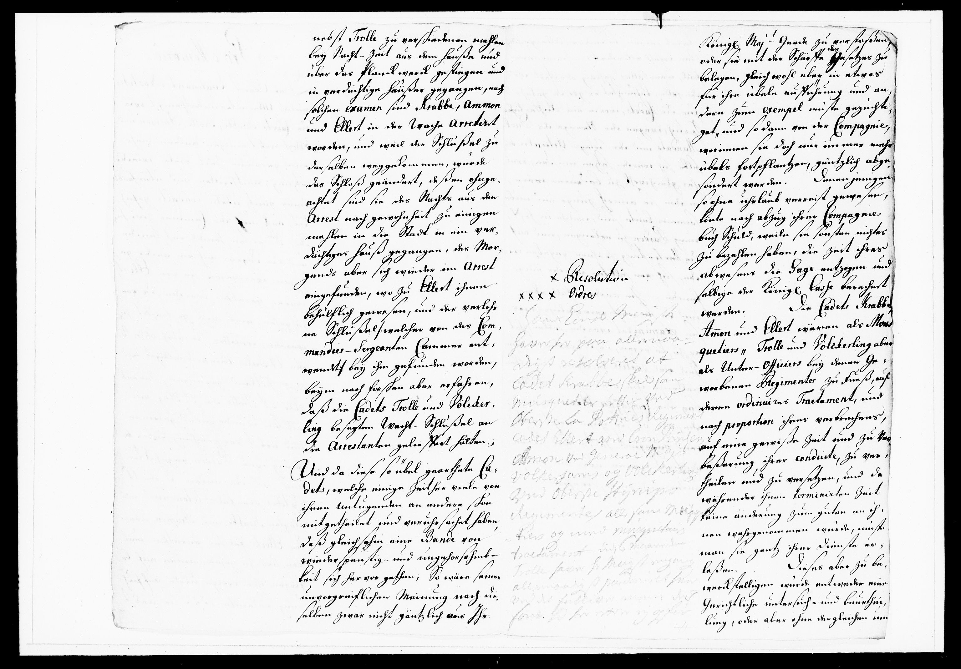 Krigskollegiet, Krigskancelliet, DRA/A-0006/-/1143-1150: Refererede sager, 1738, p. 568