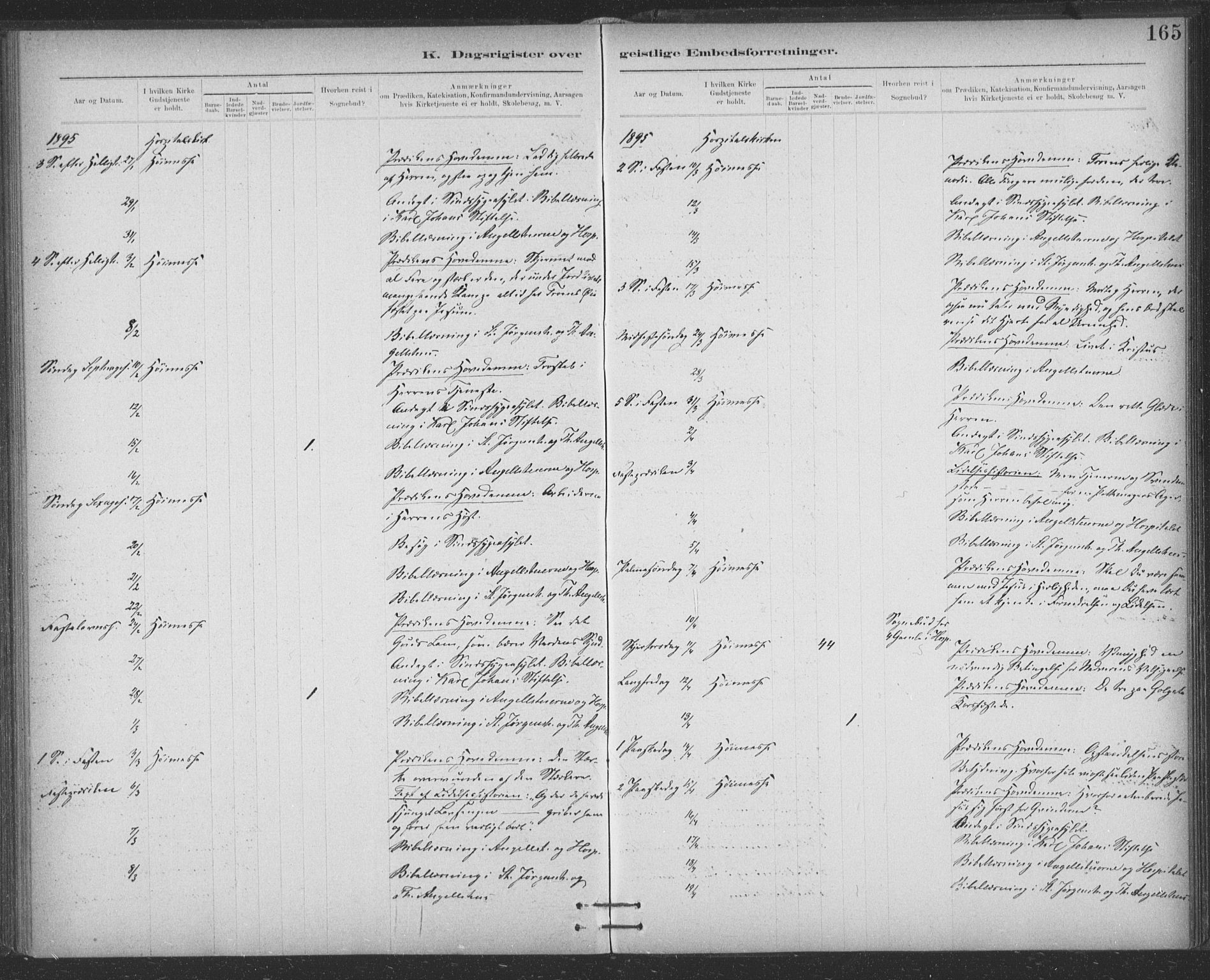 Ministerialprotokoller, klokkerbøker og fødselsregistre - Sør-Trøndelag, SAT/A-1456/623/L0470: Parish register (official) no. 623A04, 1884-1938, p. 165