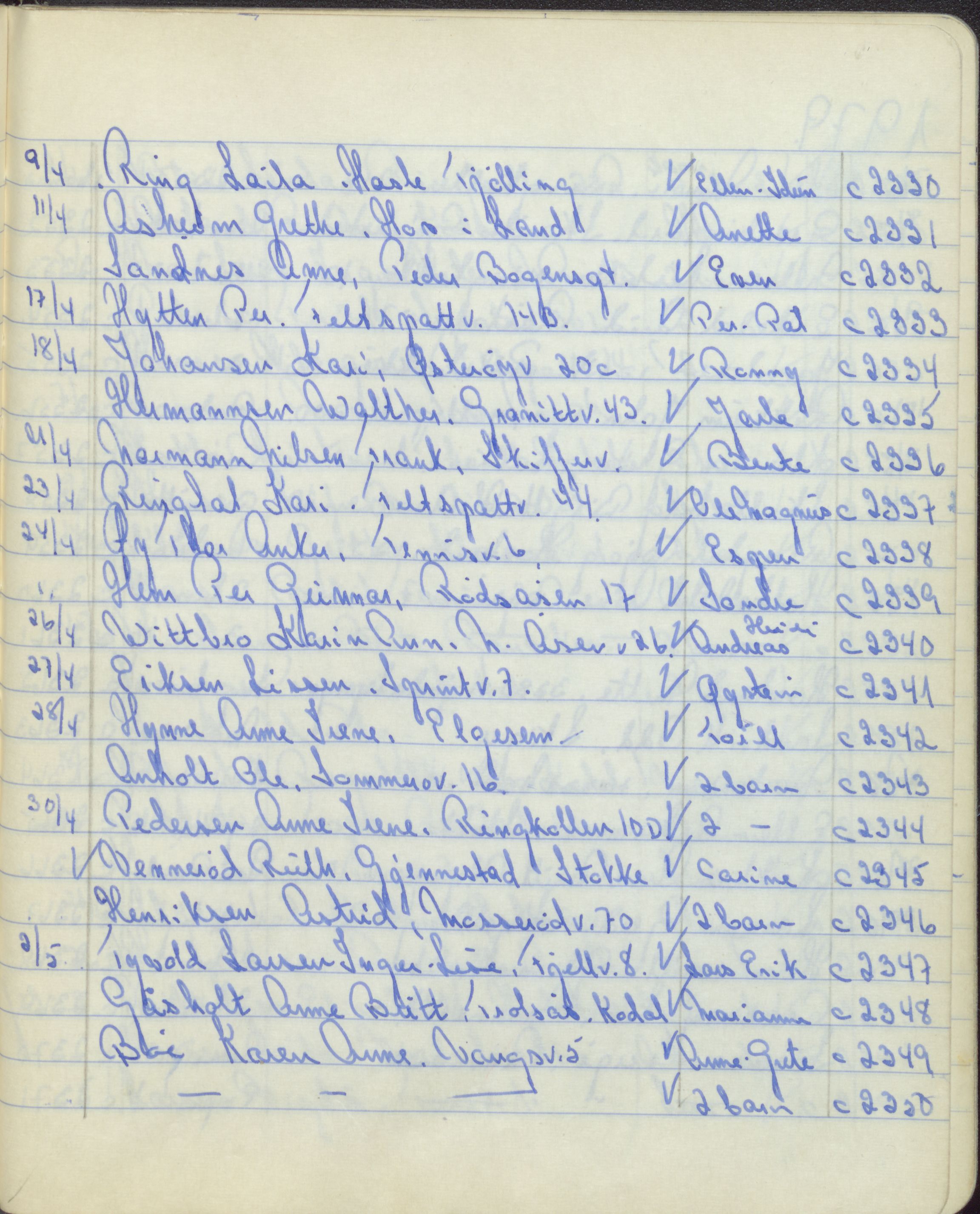 Pa 1494 - Jørgensen, Antonius. Fotograf, VEMU/A-2760/F/Fa, 1927-2004, p. 3153