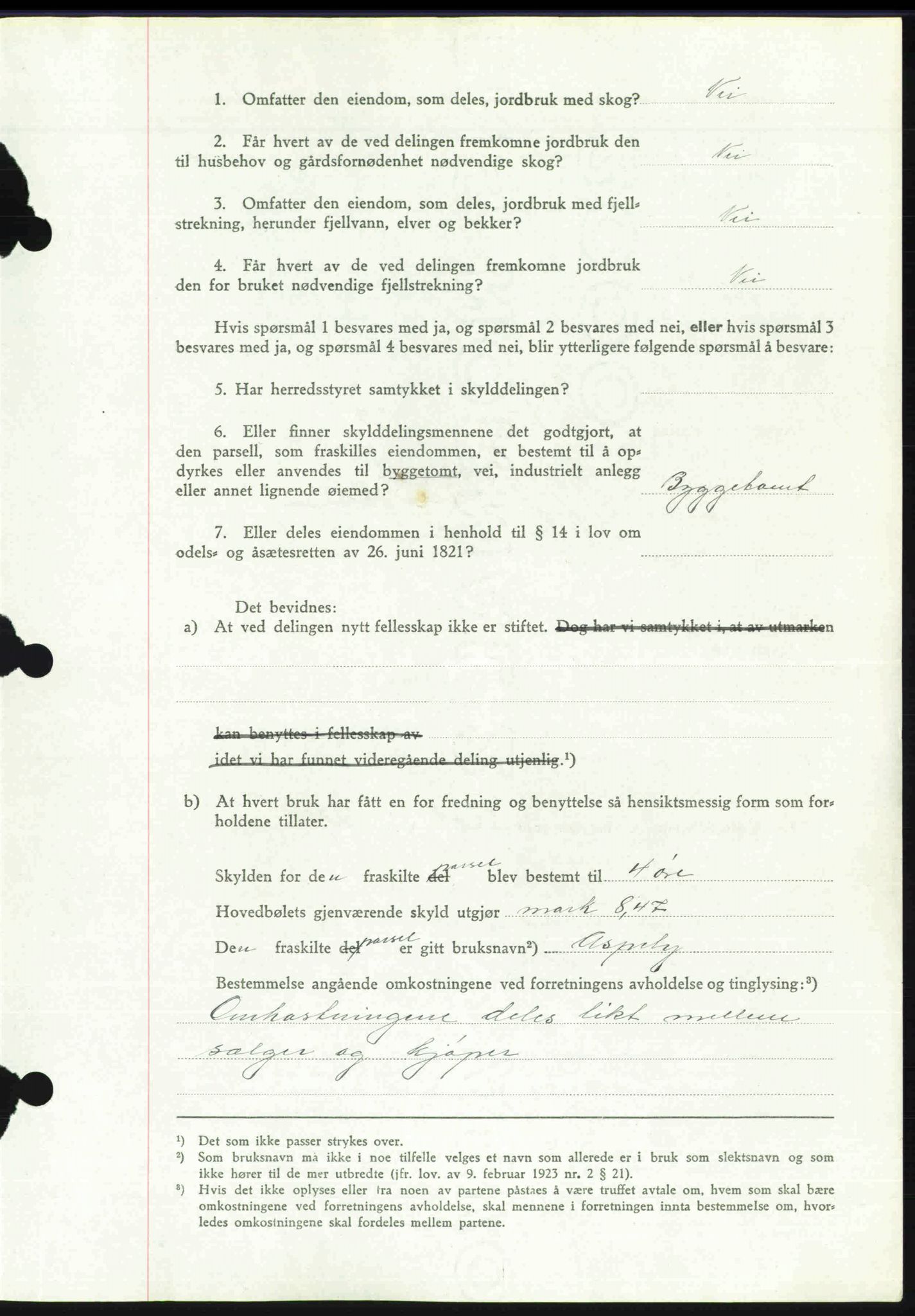 Toten tingrett, SAH/TING-006/H/Hb/Hbc/L0006: Mortgage book no. Hbc-06, 1939-1939, Diary no: : 1575/1939