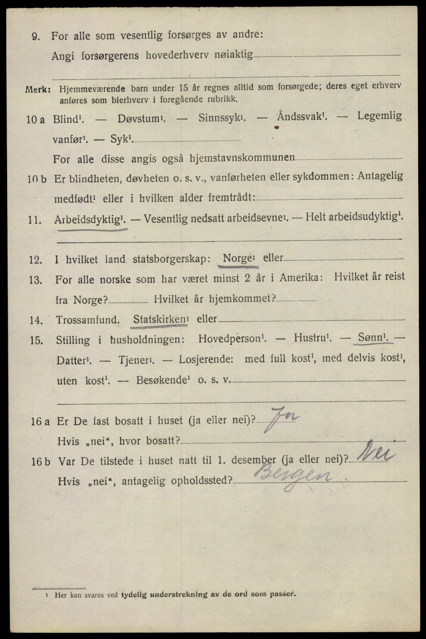 SAO, 1920 census for Kråkerøy, 1920, p. 2437