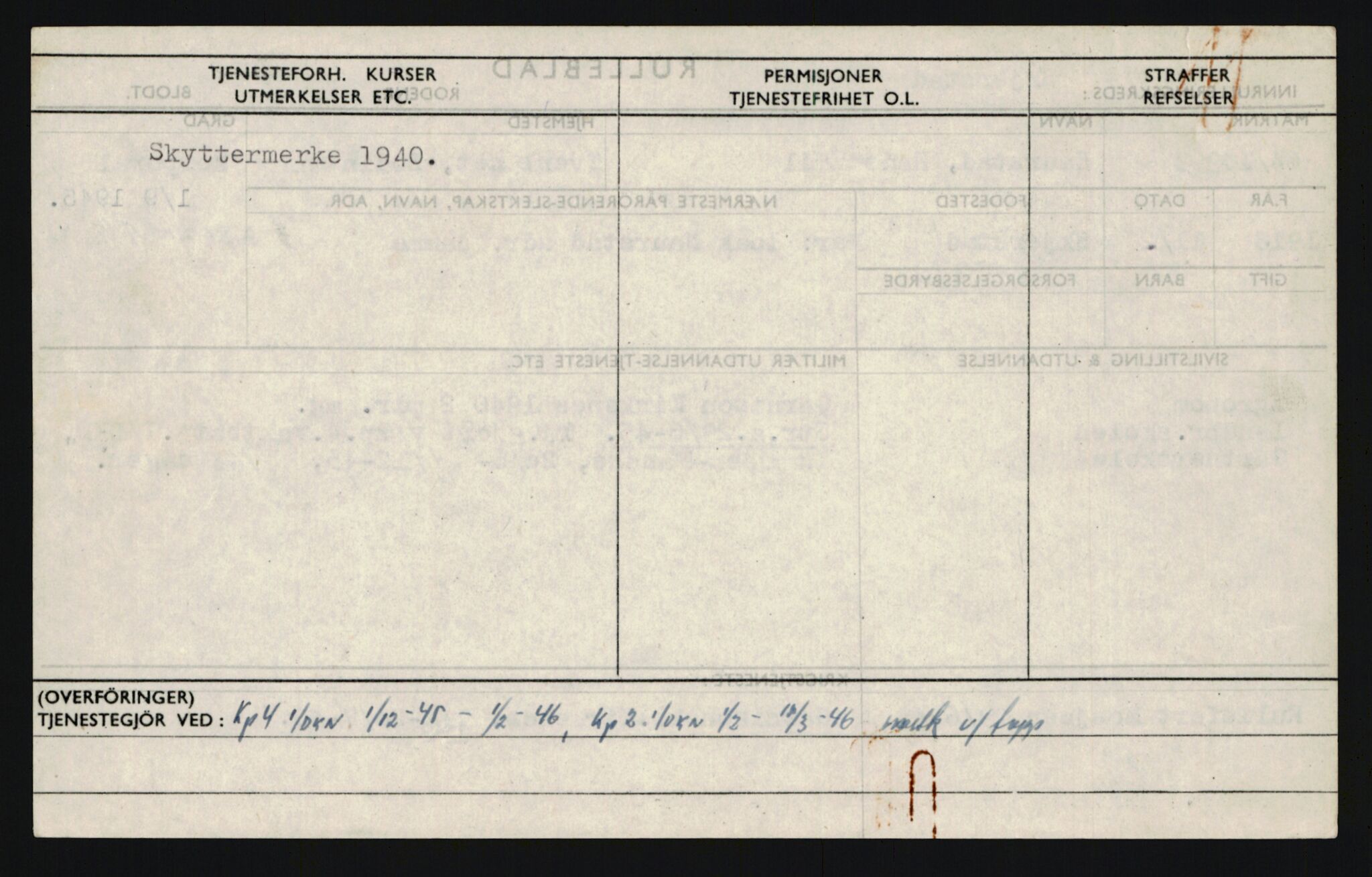 Forsvaret, Sør-Hålogaland landforsvar, AV/RA-RAFA-2552/P/Pa/L0303: Personellmapper for slettet personell, yrkesbefal og vernepliktig befal, født 1917-1920, 1936-1980, p. 334