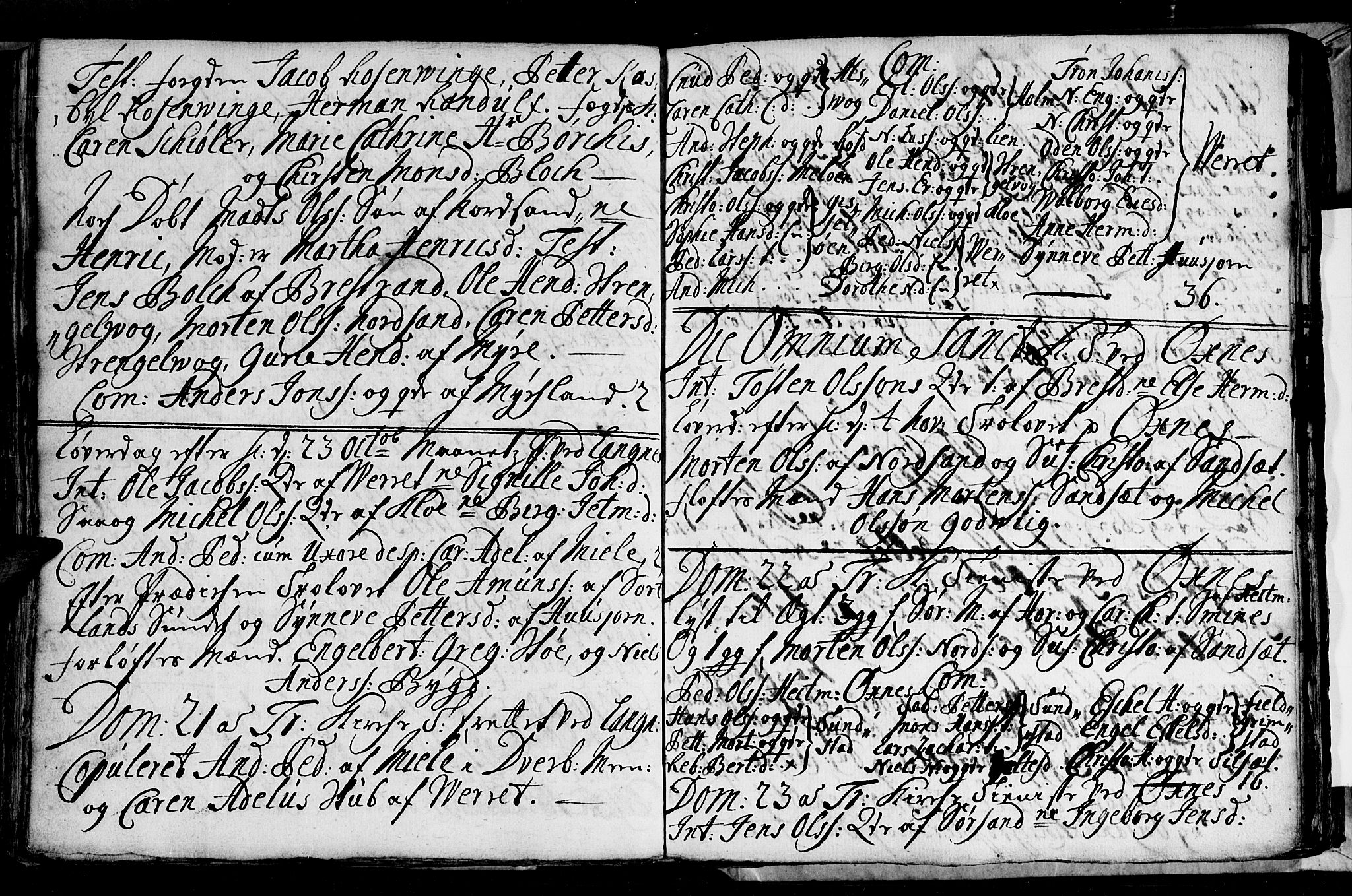 Ministerialprotokoller, klokkerbøker og fødselsregistre - Nordland, SAT/A-1459/893/L1328: Parish register (official) no. 893A01, 1718-1749